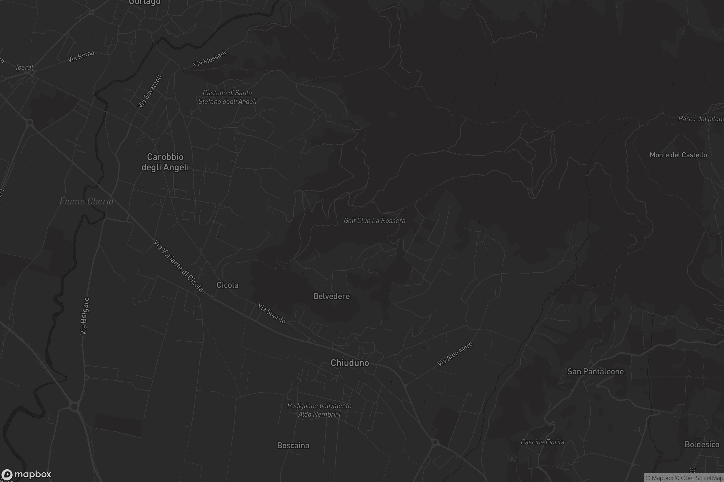 Mappa di Carobbio degli Angeli
