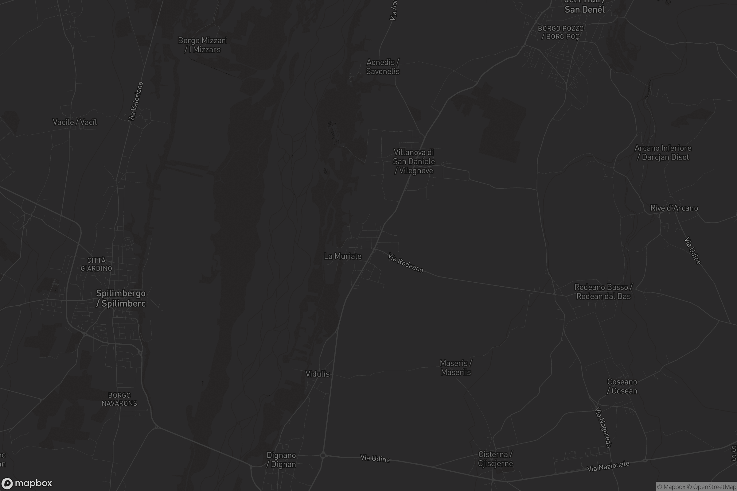 Mappa di Carpacco / Cjarpât