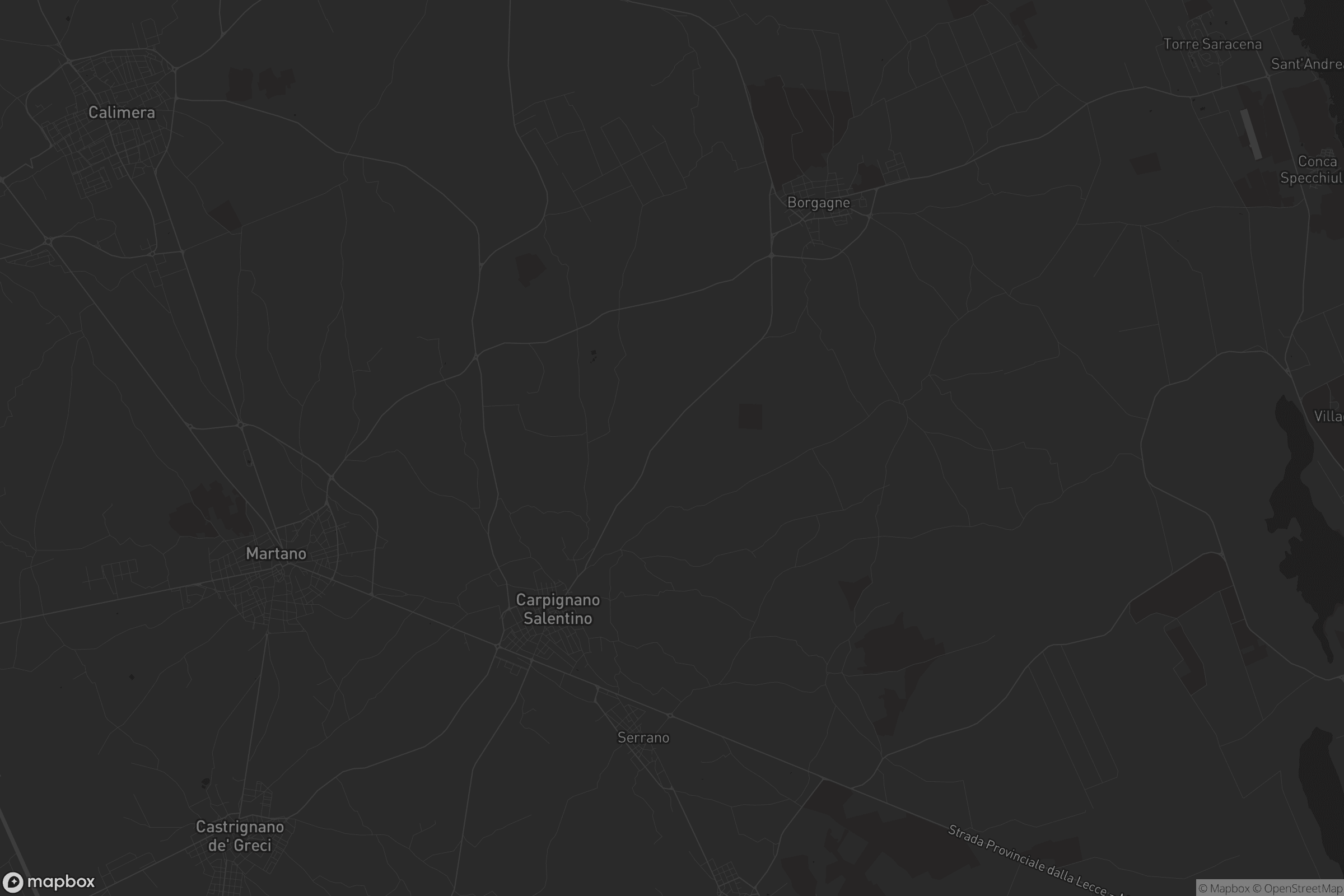 Mappa di Carpignano Salentino