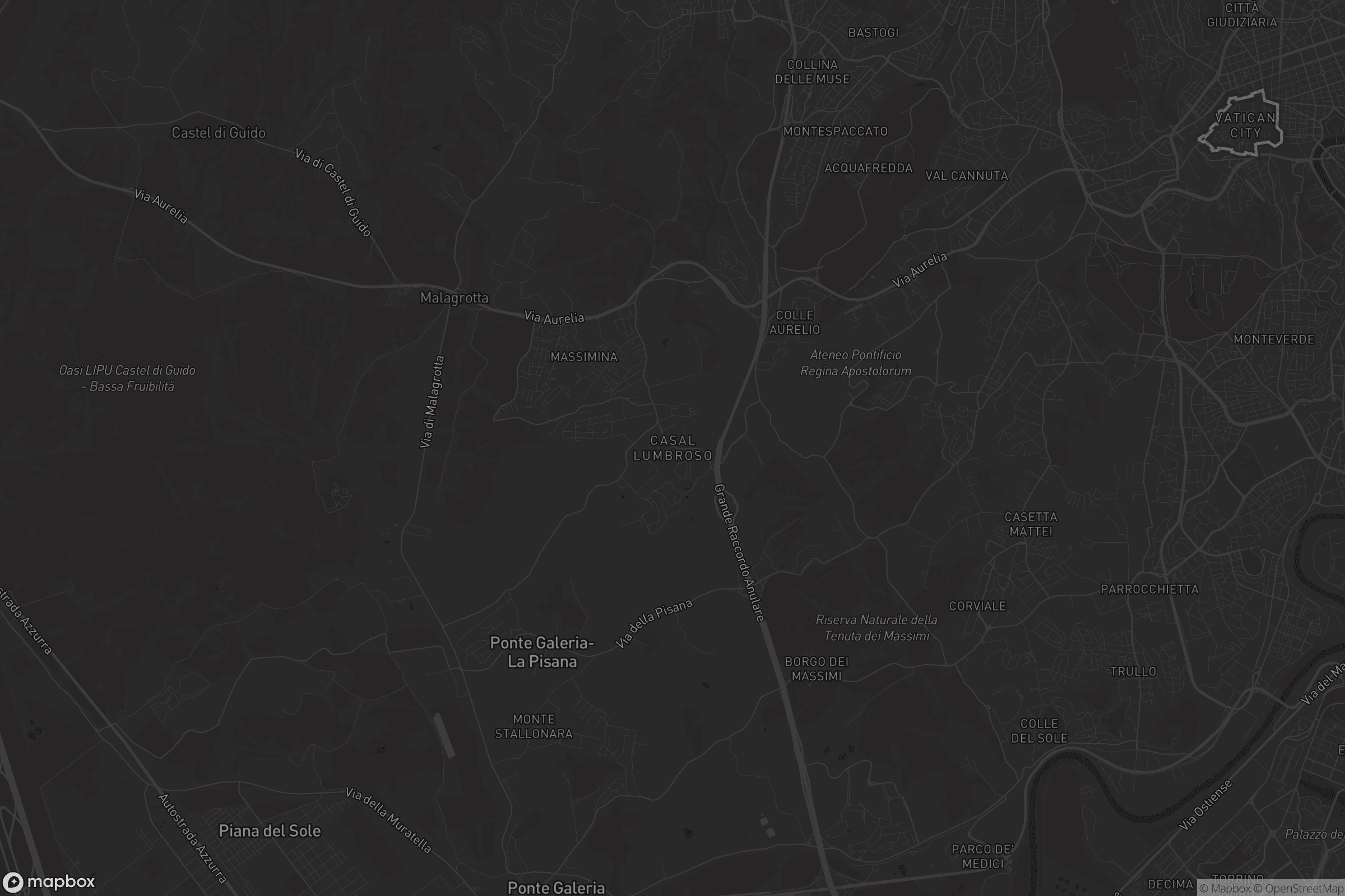 Mappa di Casal Lumbroso