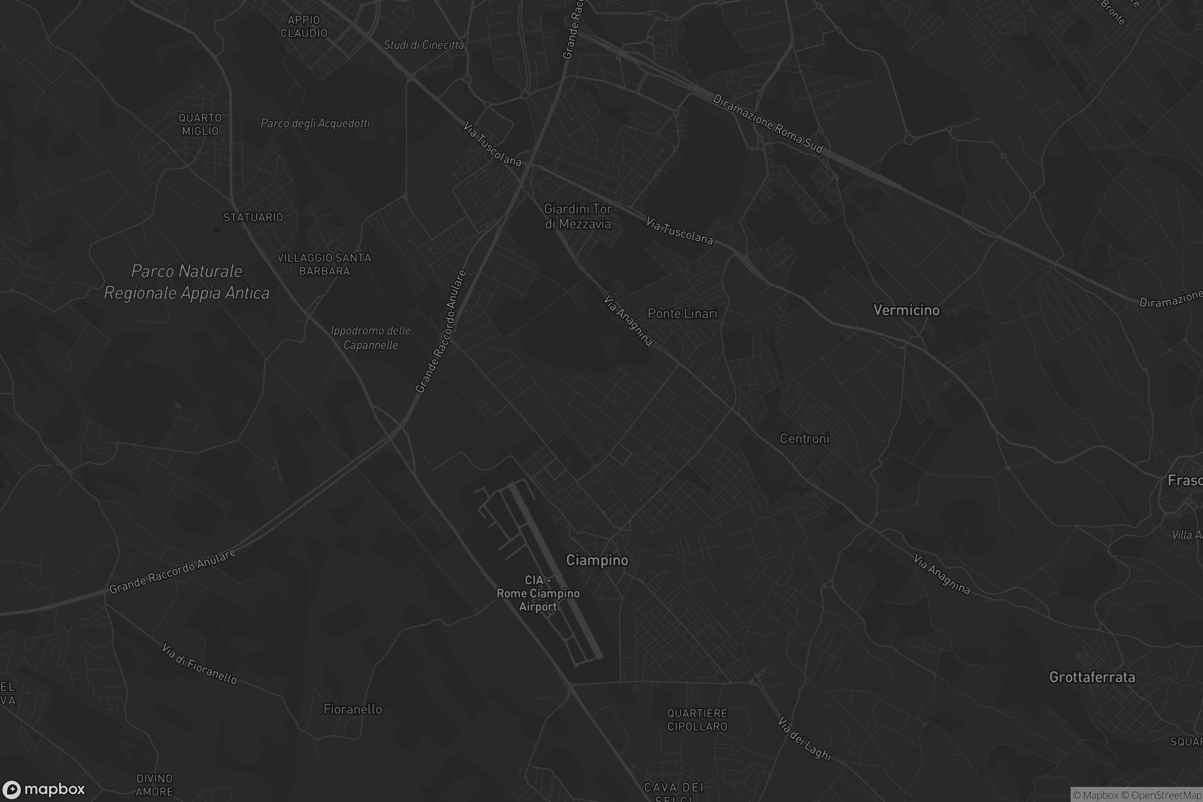 Mappa di Casal Morena