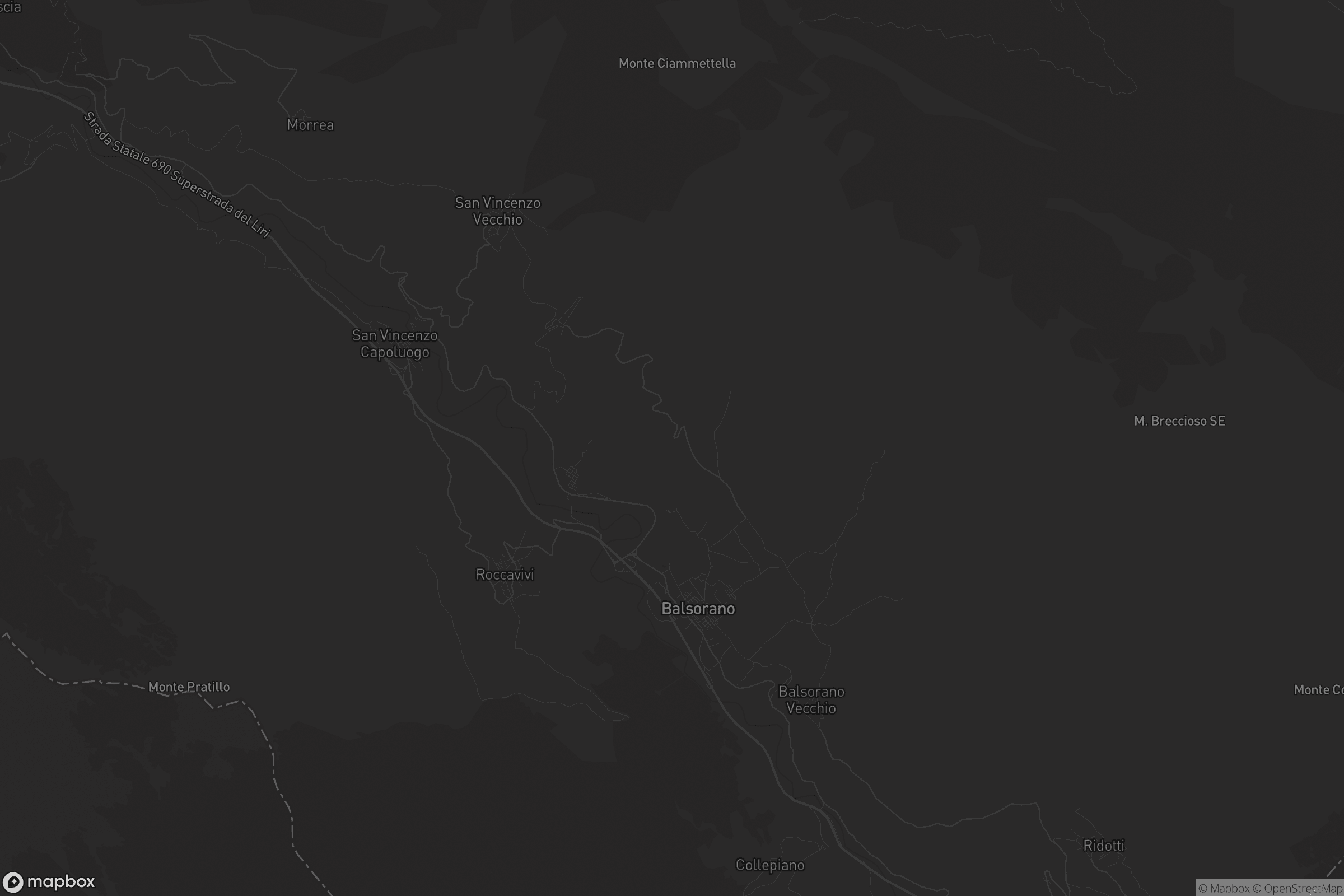 Mappa di Casale Fosse