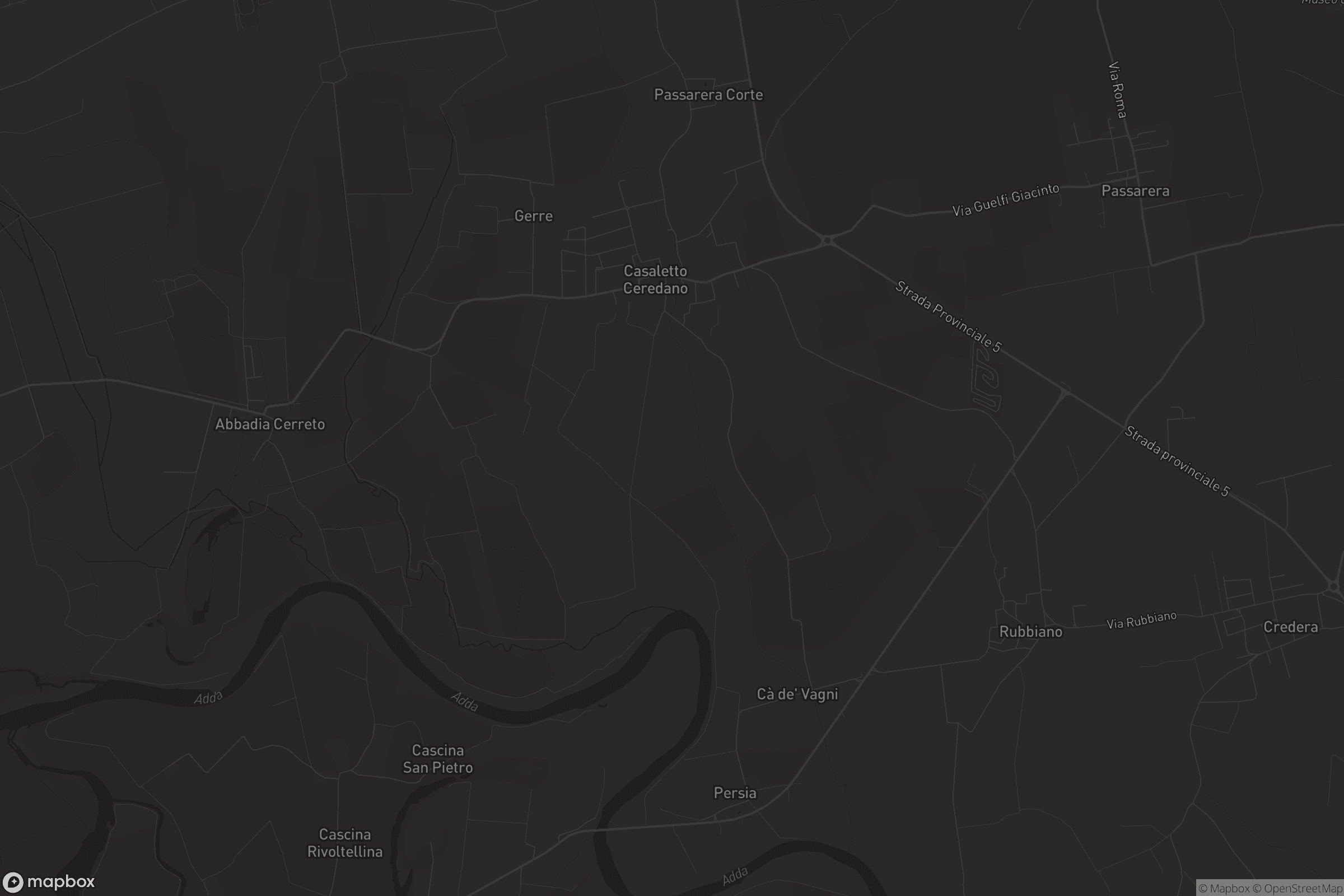 Mappa di Casaletto Ceredano