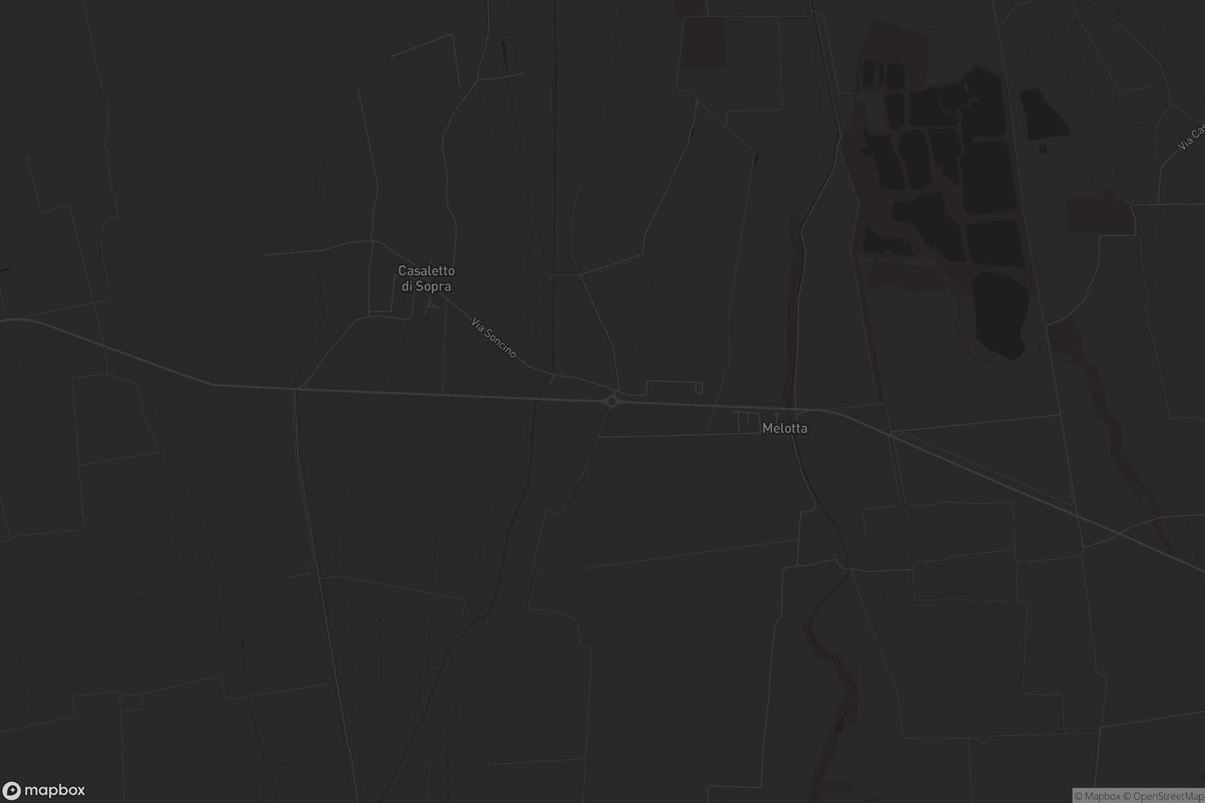 Mappa di Casaletto di Sopra