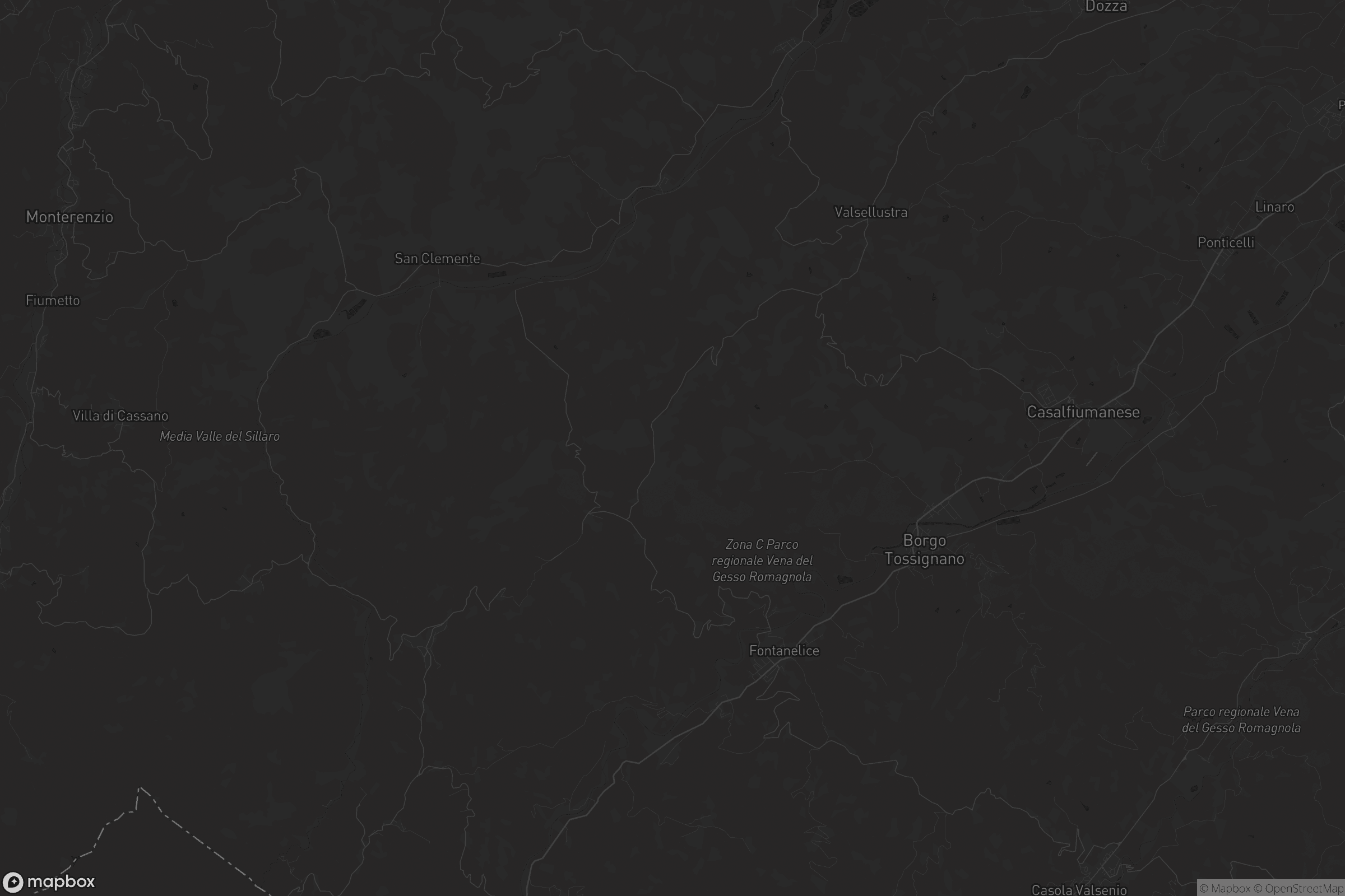 Mappa di Casalfiumanese