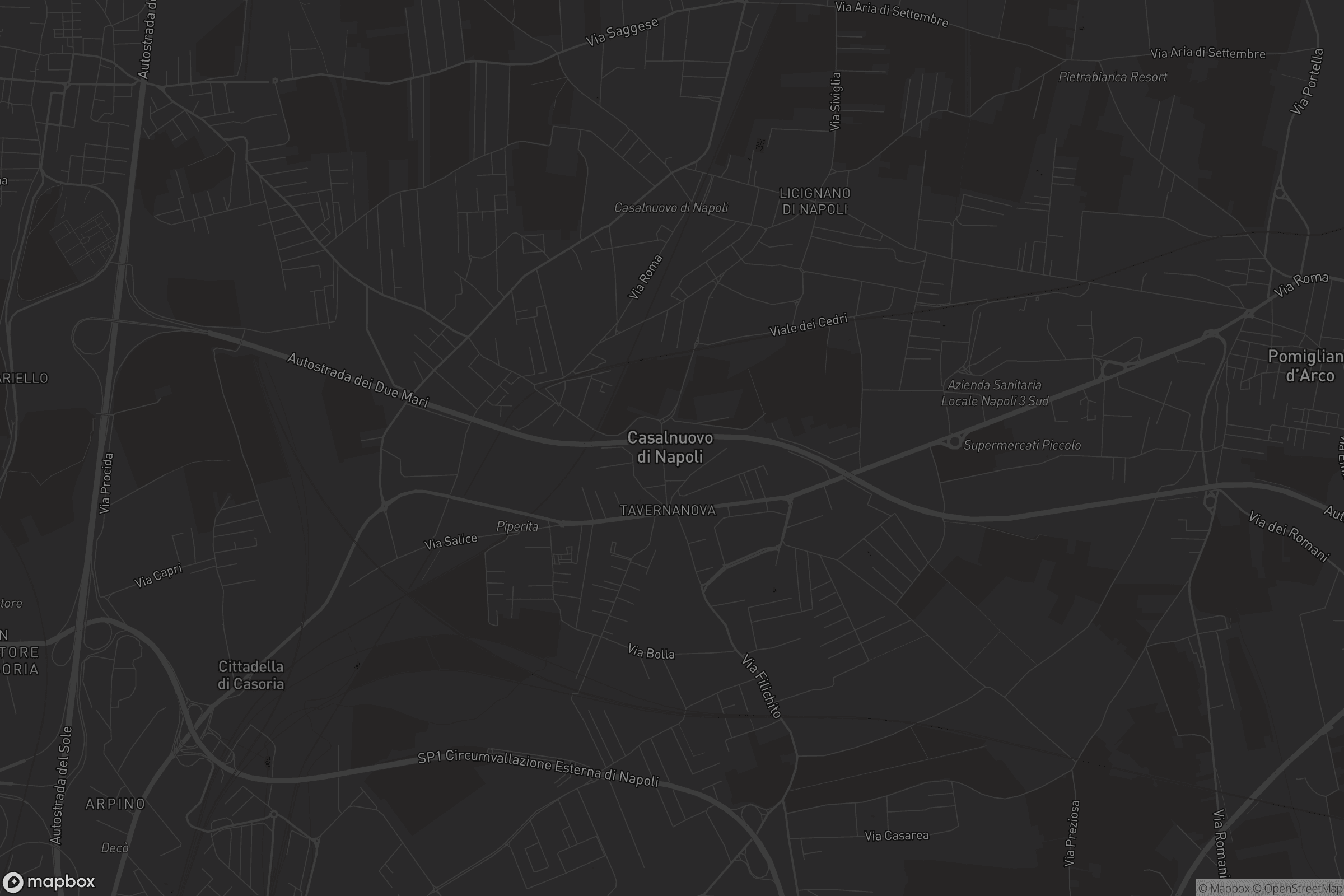 Mappa di Casalnuovo di Napoli