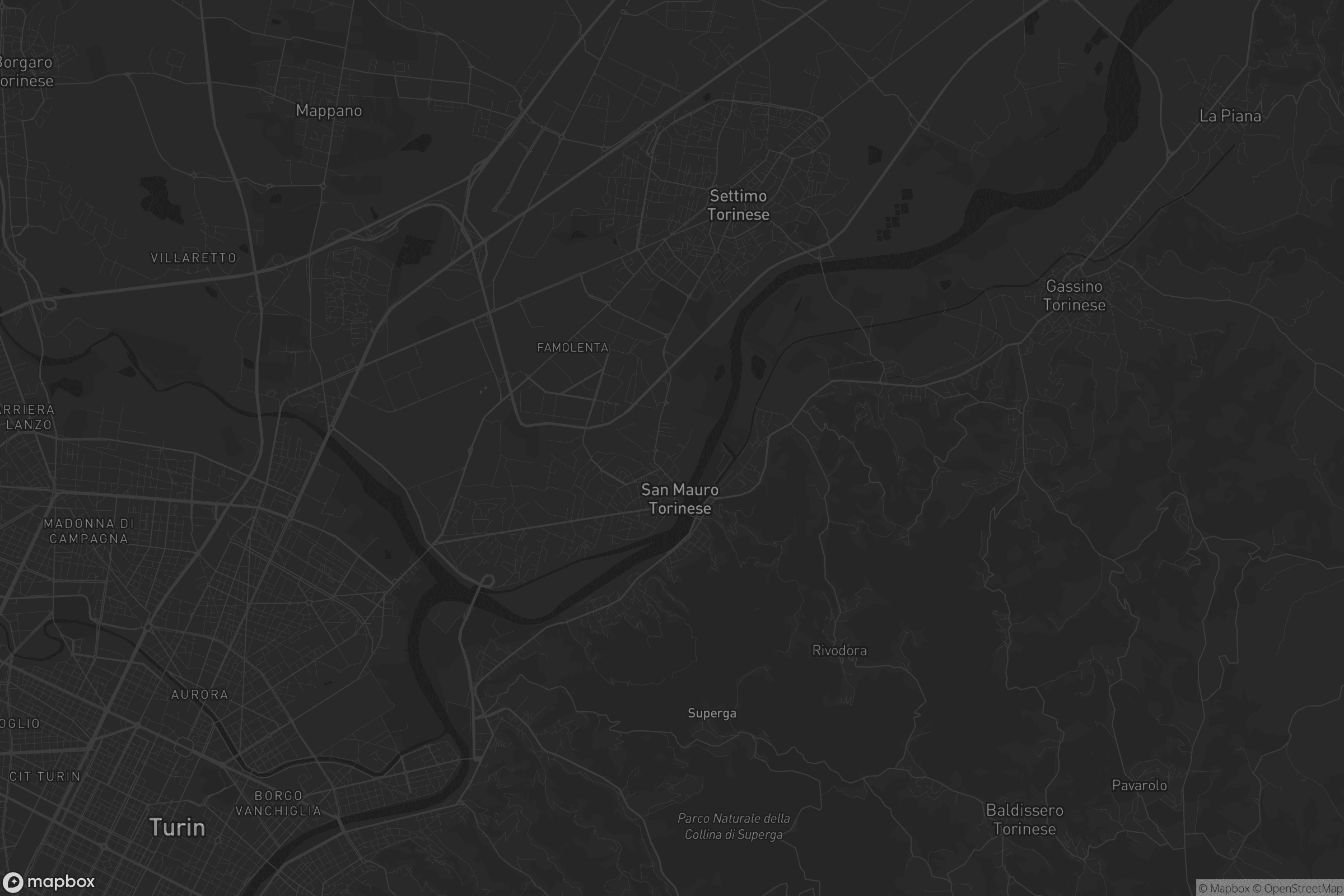 Mappa di Cascina del Mulino