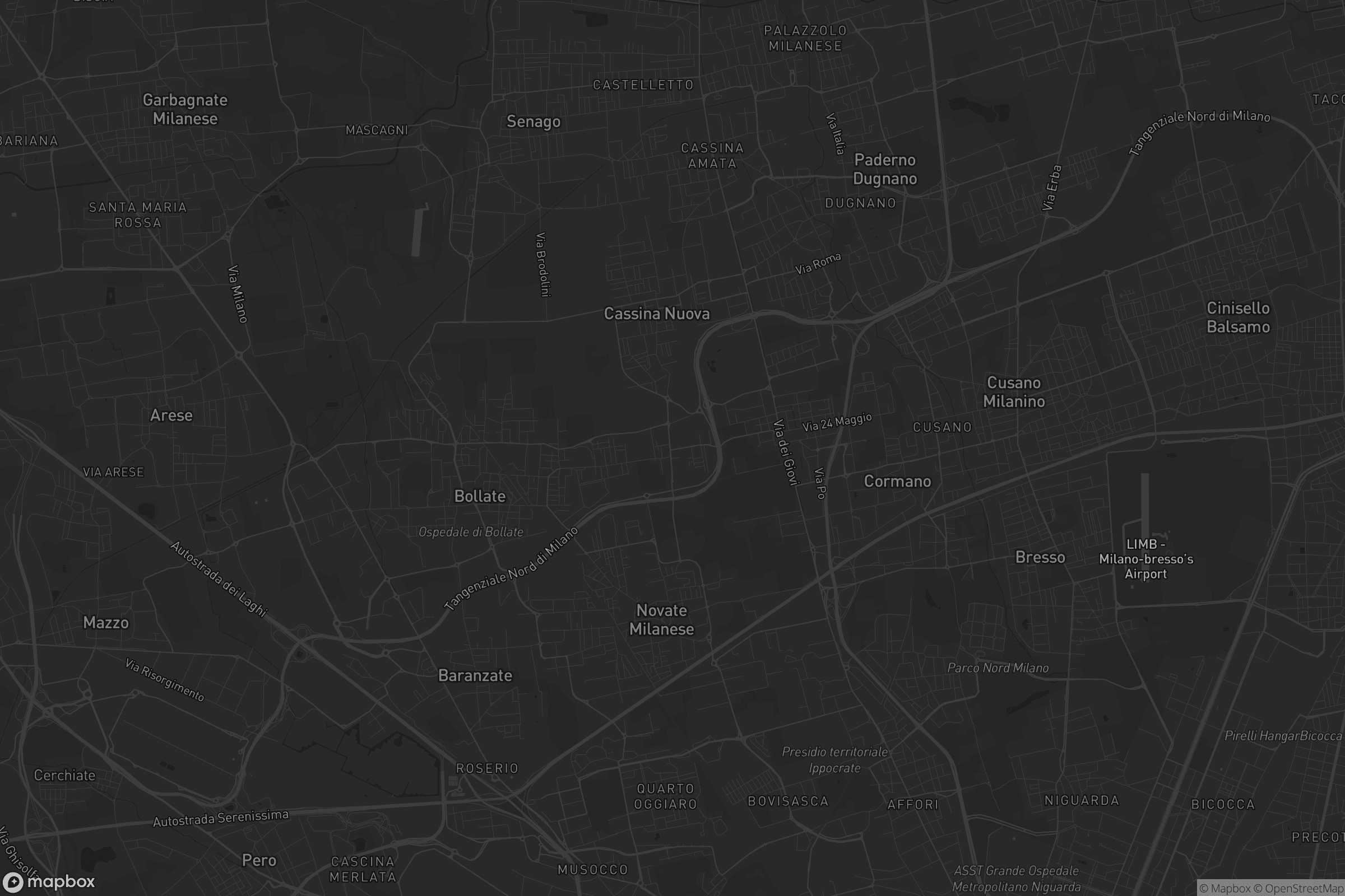 Mappa di Cascina del Sole