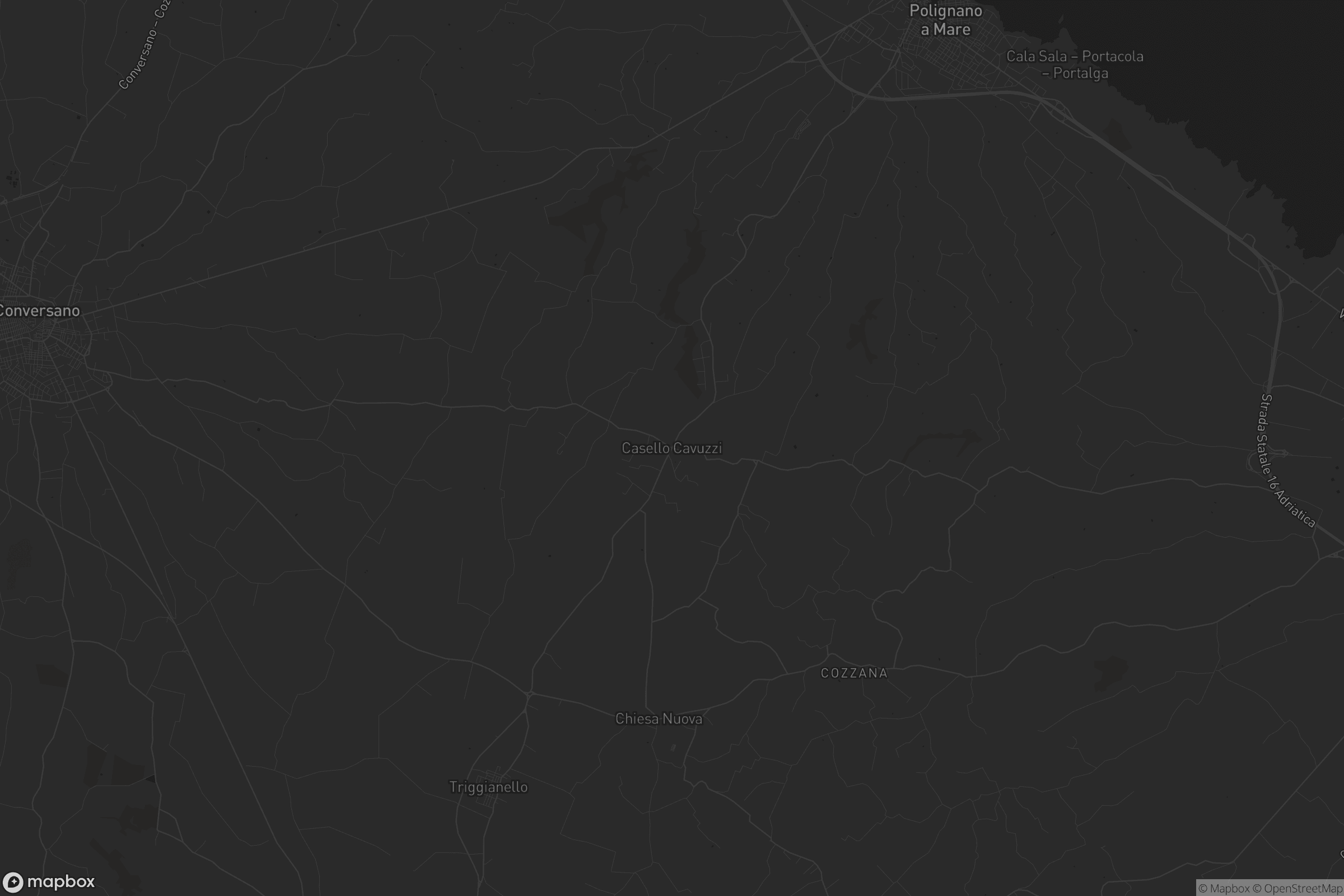 Mappa di Casello Cavuzzi