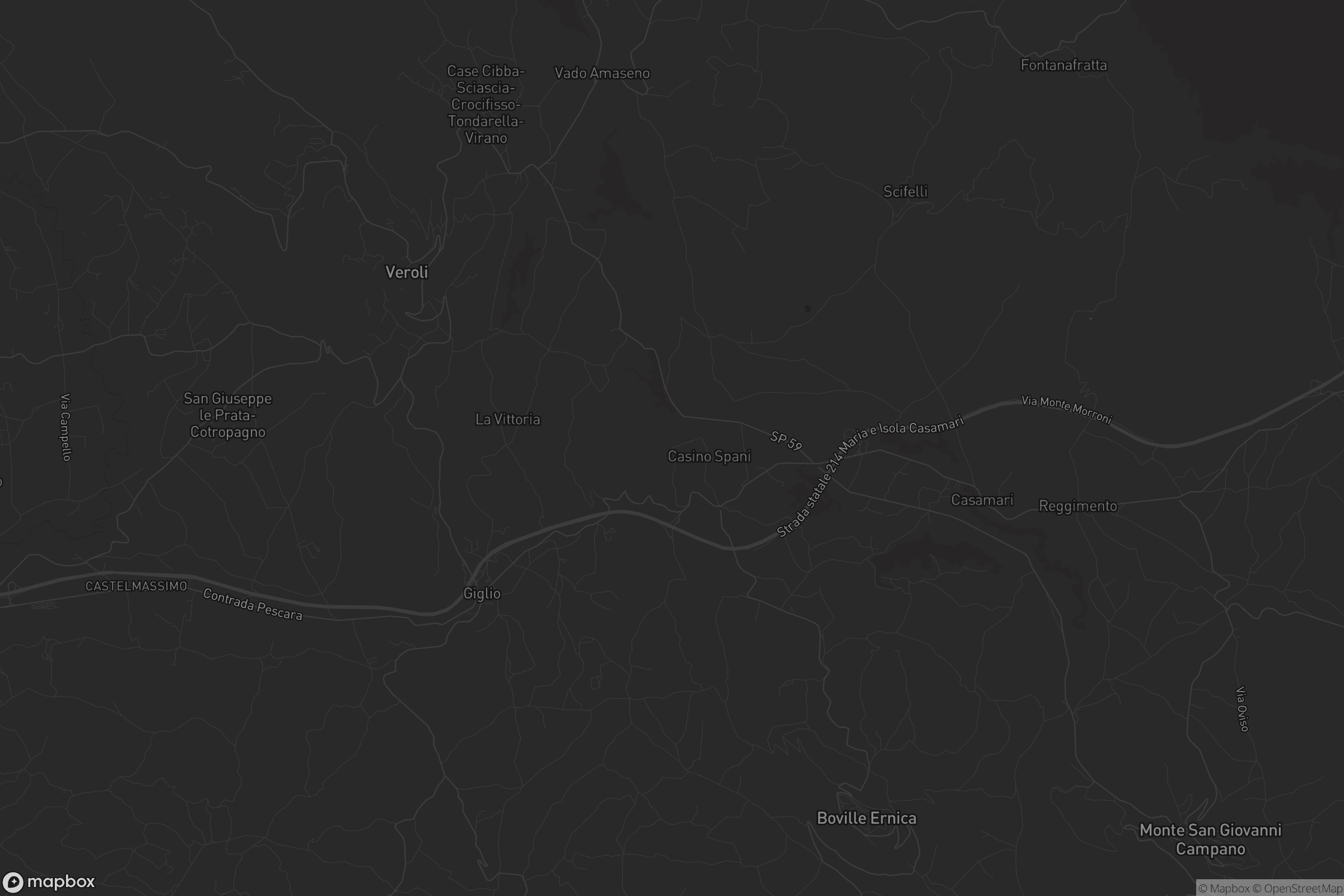 Mappa di Casino Novelli