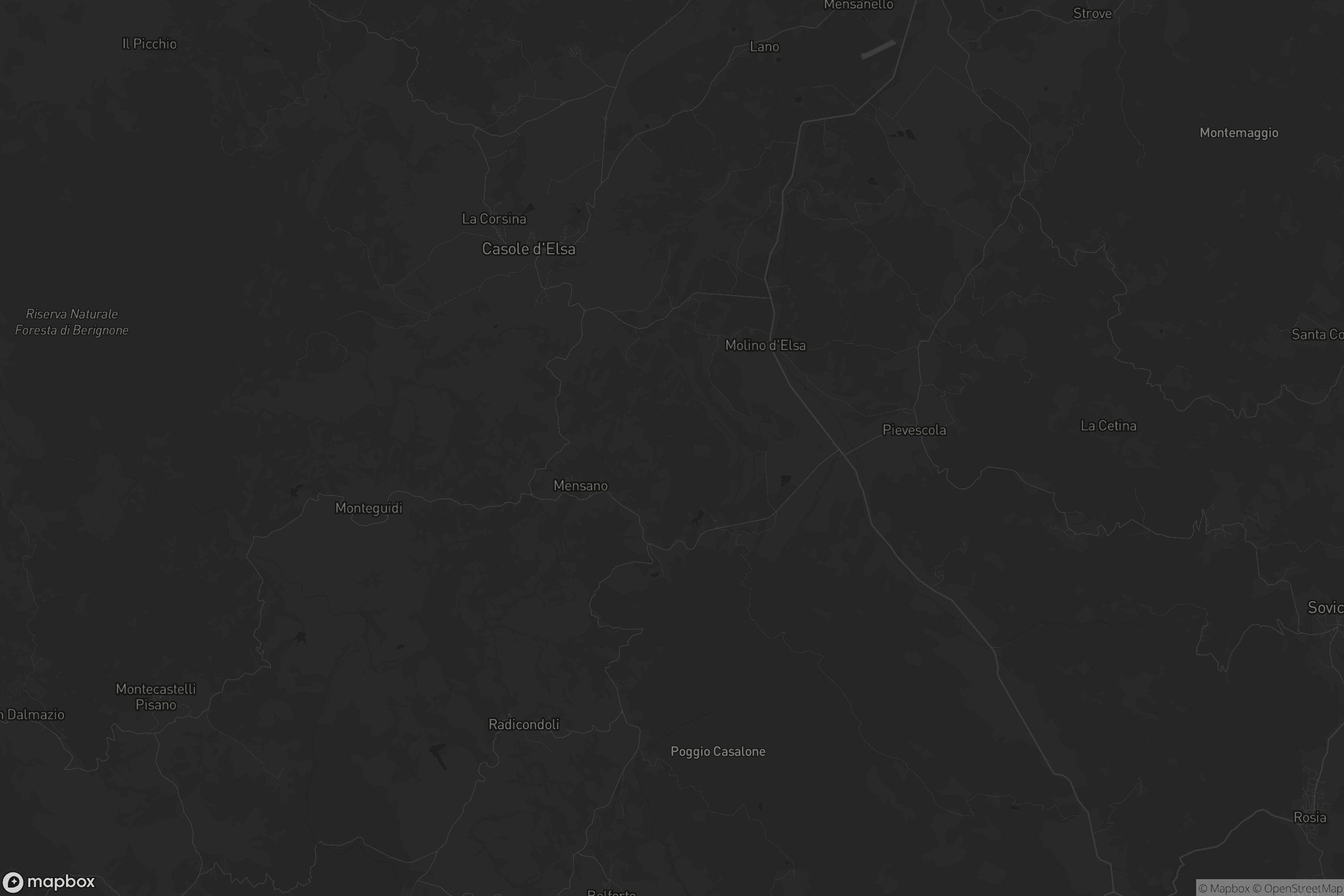 Mappa di Casole d'Elsa