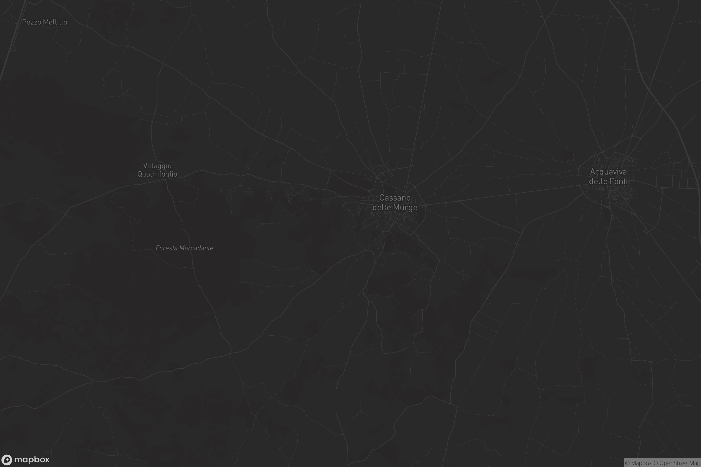 Mappa di Cassano delle Murge