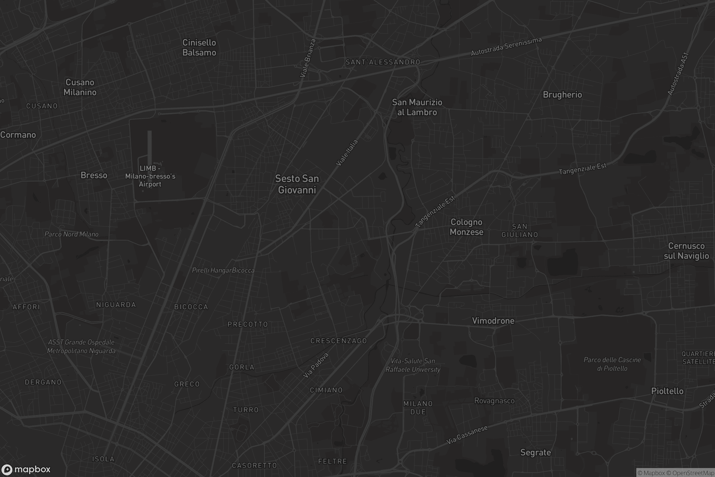 Mappa di Cassina de' Gatti