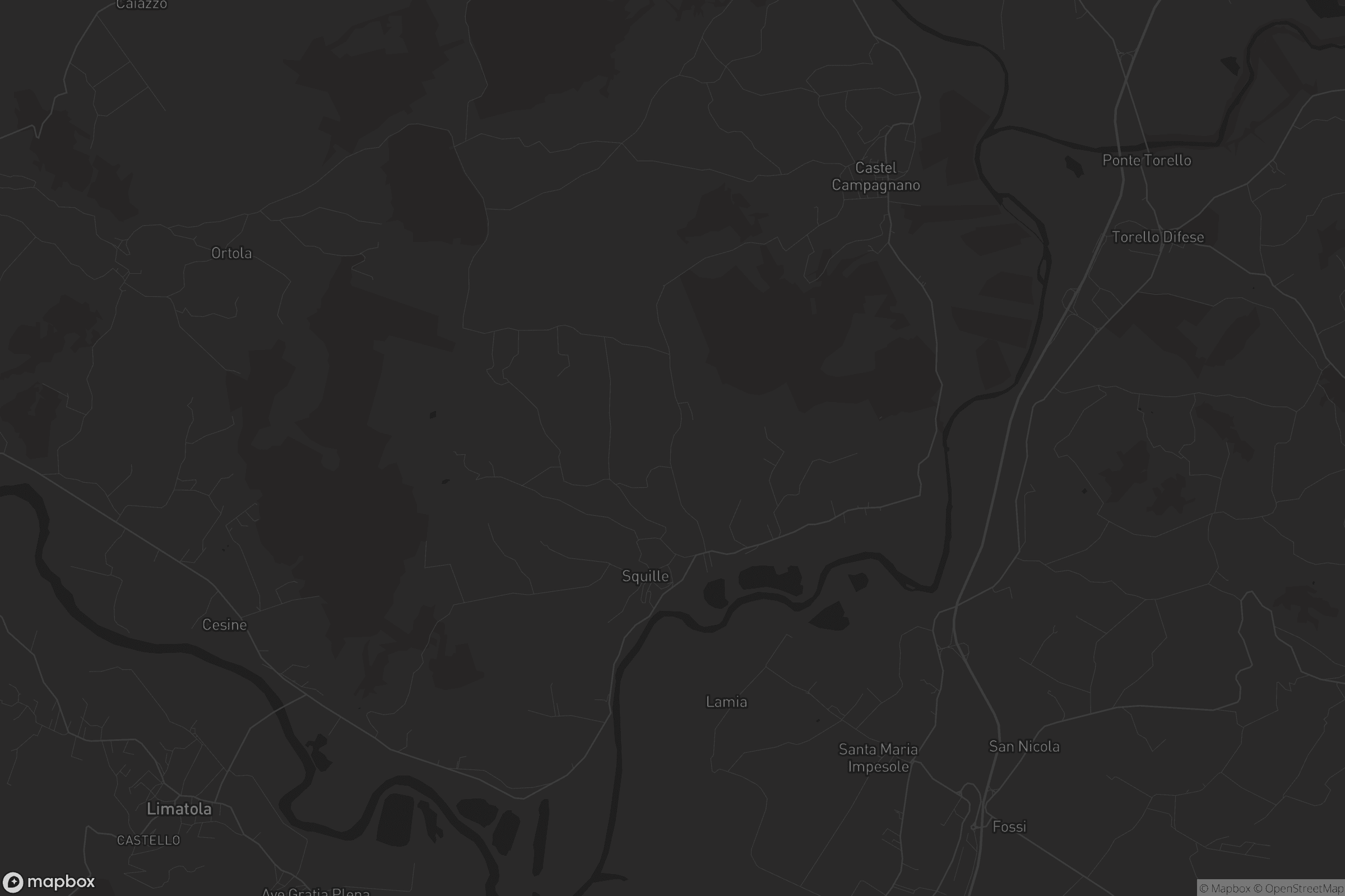 Mappa di Castel Campagnano