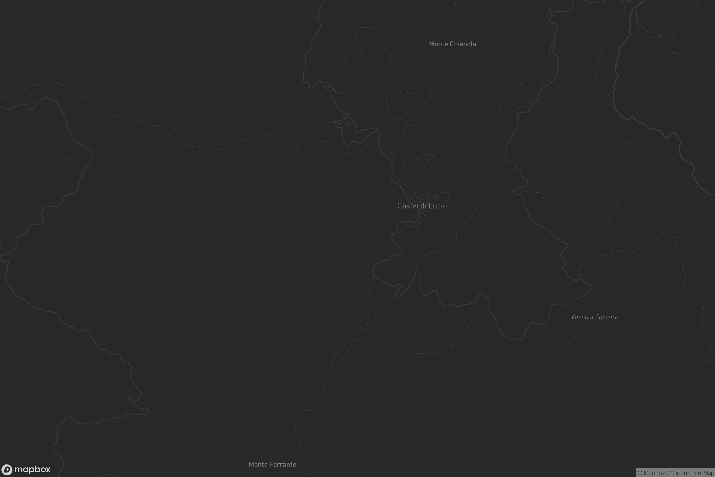 Mappa di Castel di Lucio