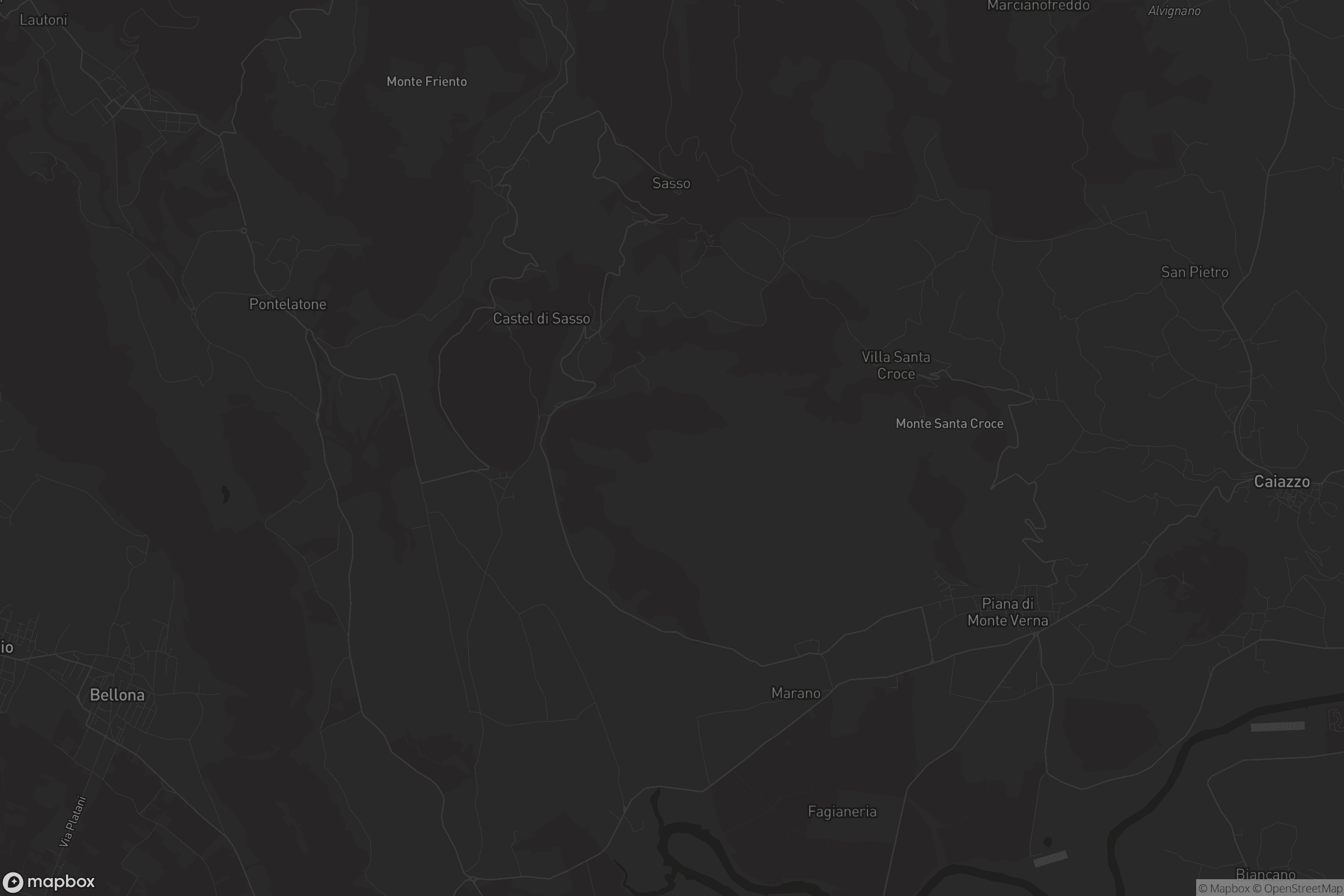 Mappa di Castel di Sasso