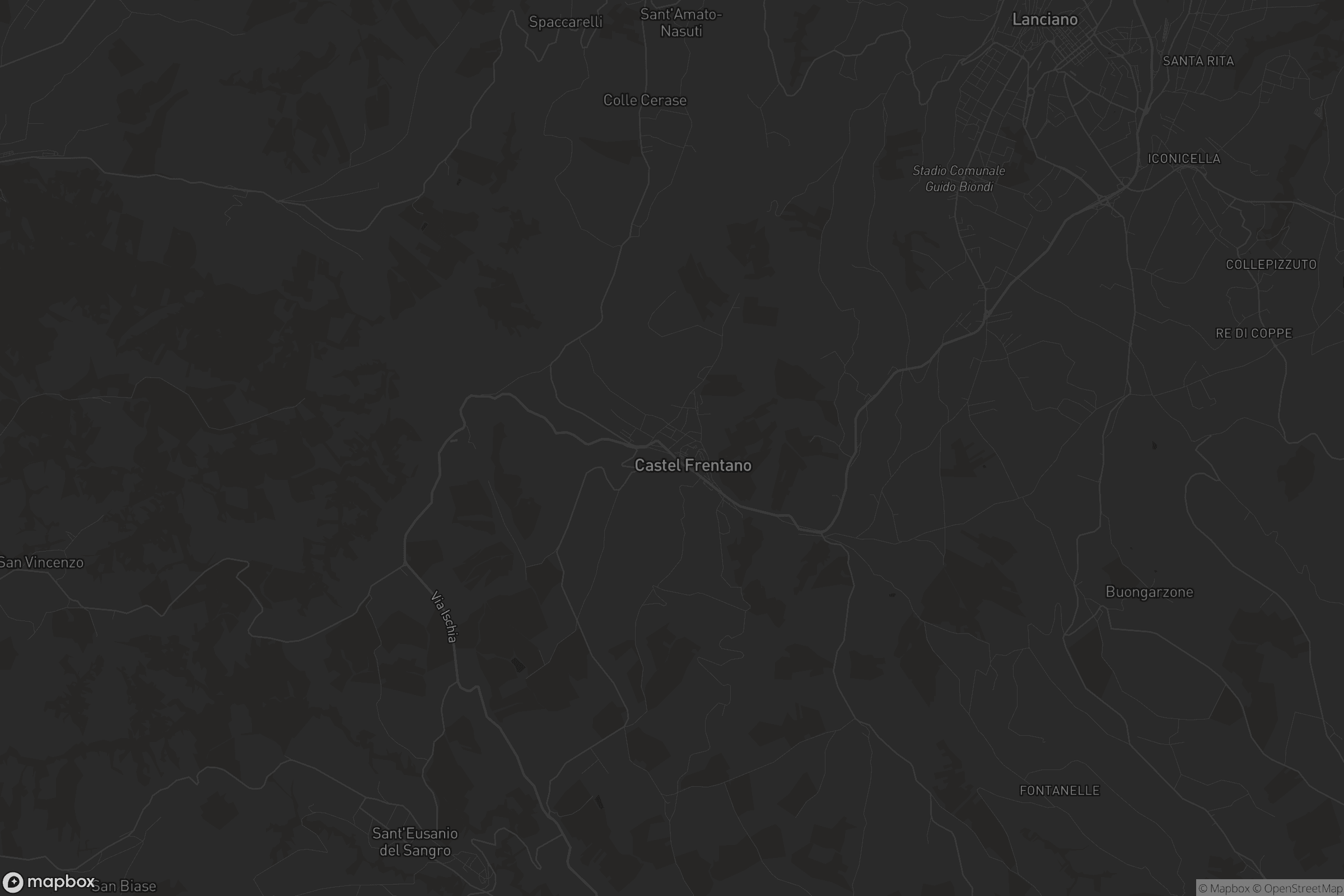 Mappa di Castel Frentano