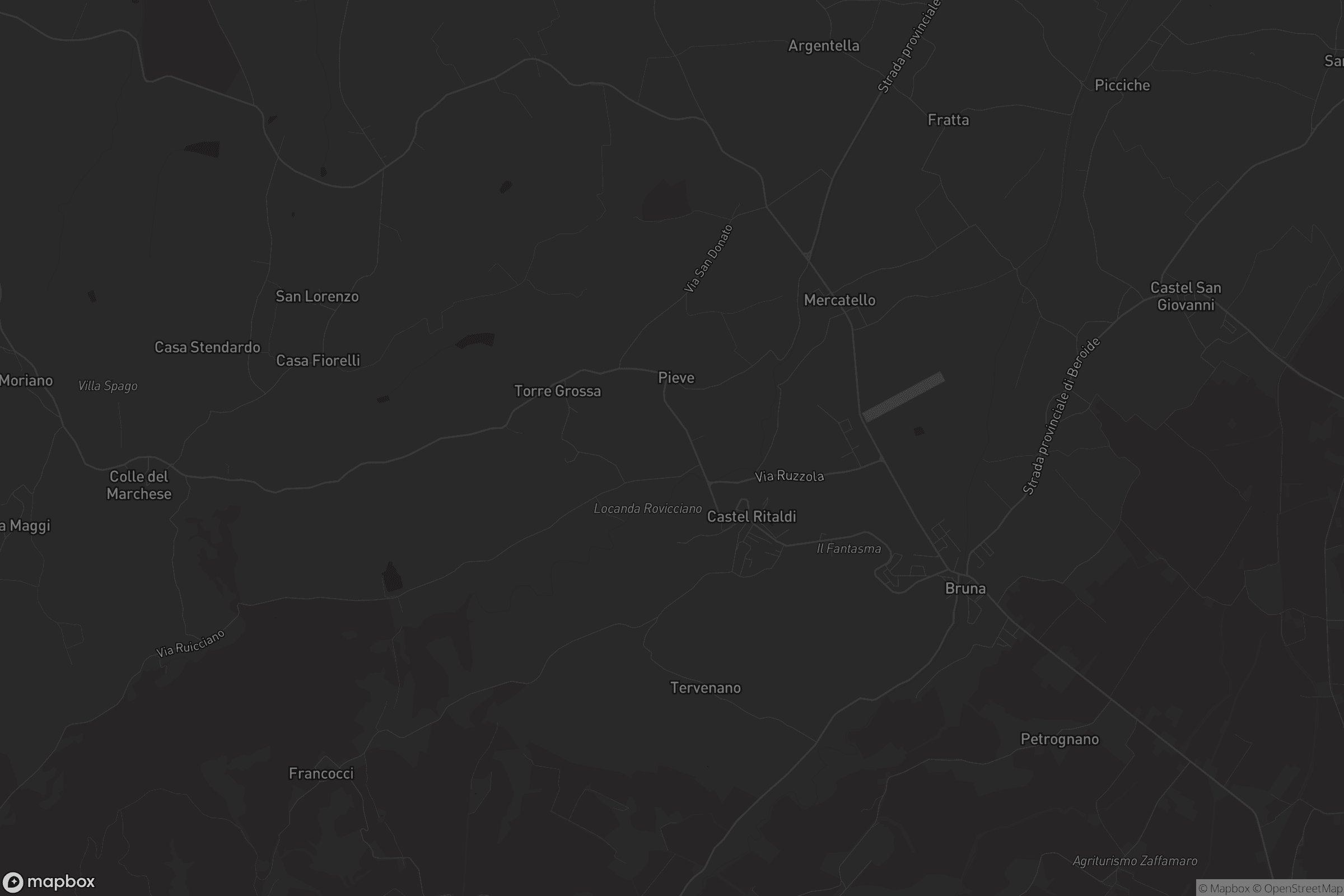 Mappa di Castel Ritaldi