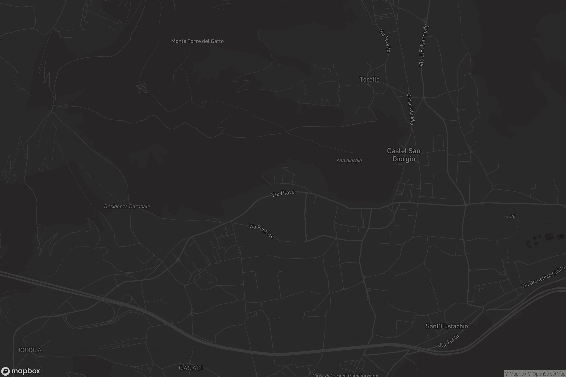 Mappa di Castel San Giorgio