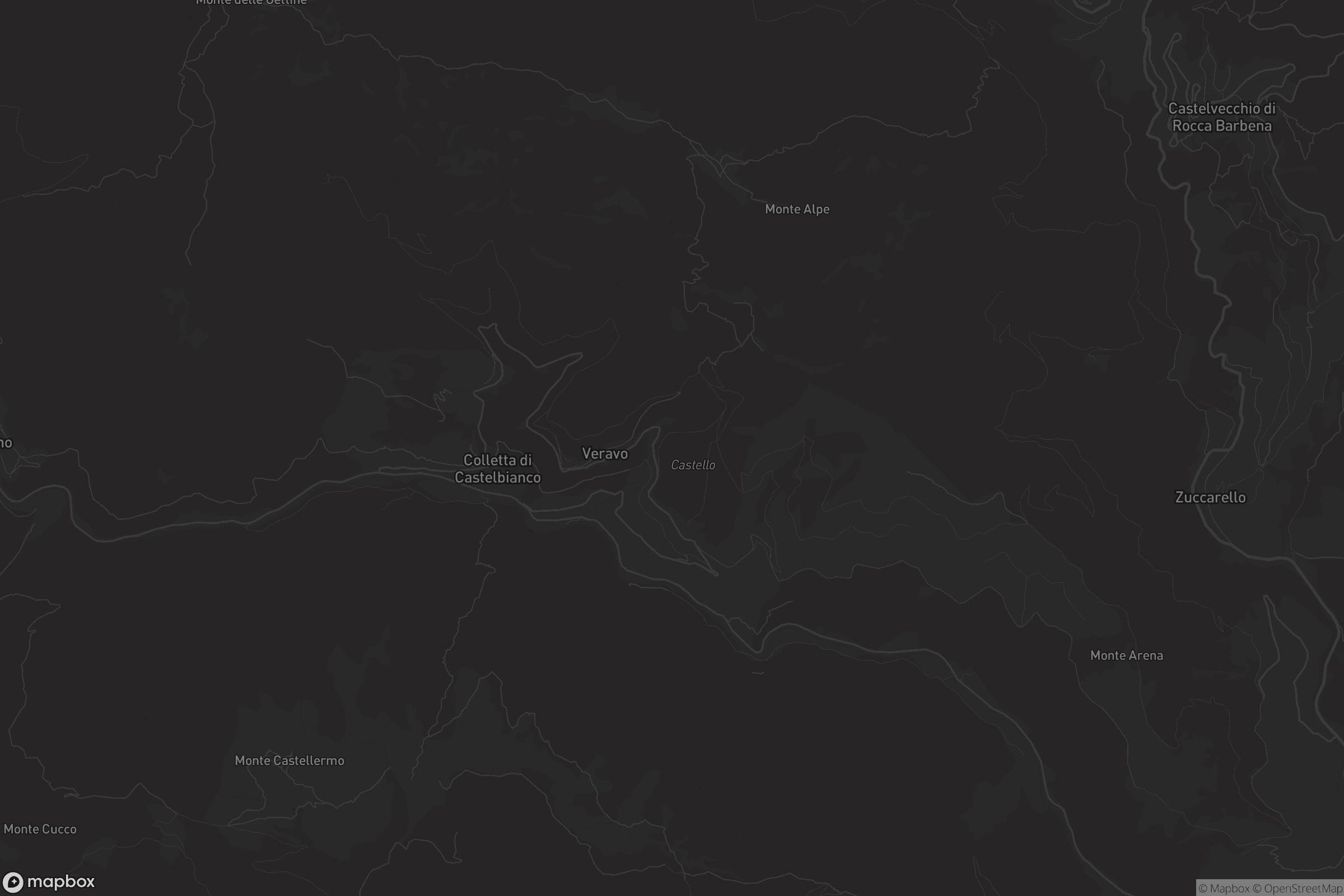 Mappa di Castelbianco