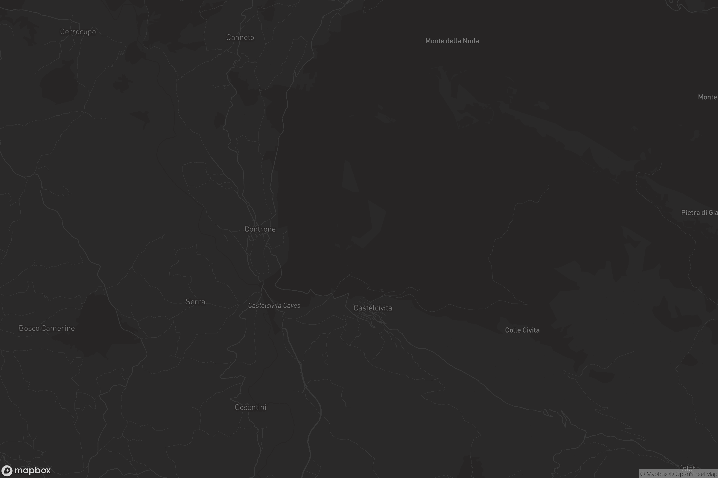 Mappa di Castelcivita