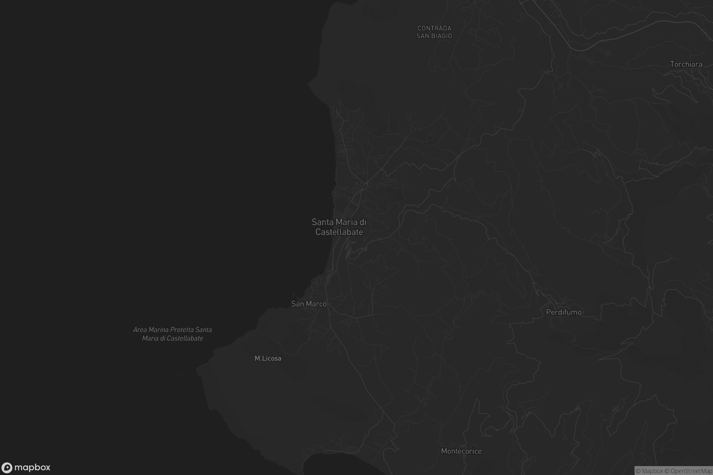 Mappa di Castellabate