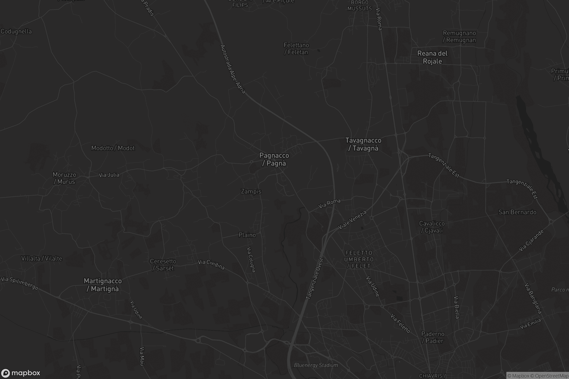 Mappa di Castellerio / Cjistilîr