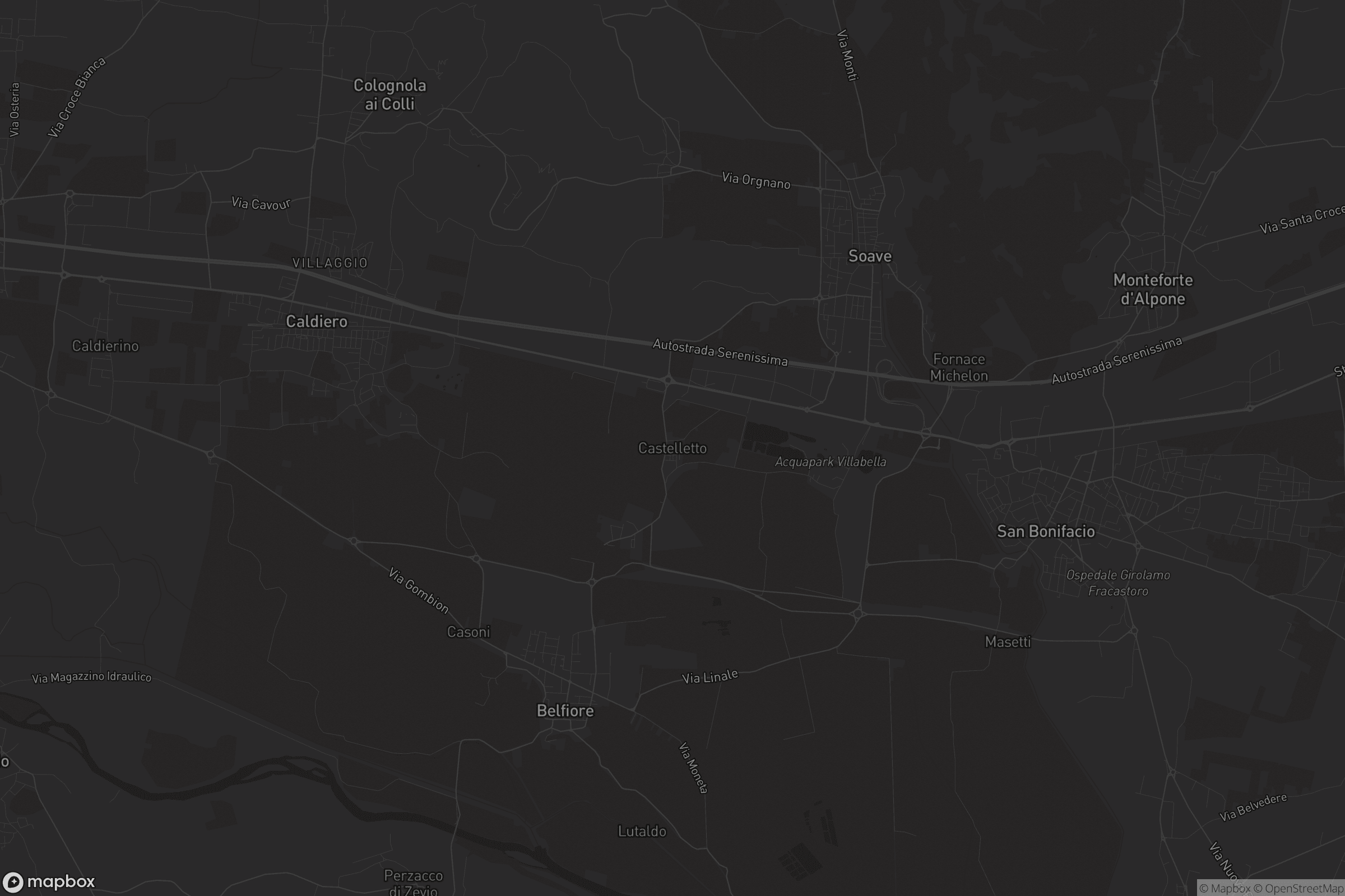 Mappa di Castelletto
