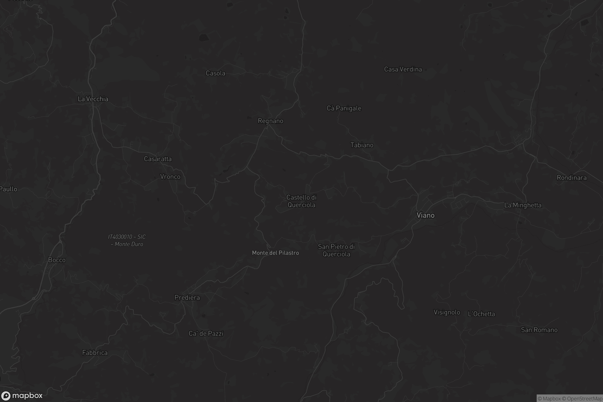 Mappa di Castello di Querciola