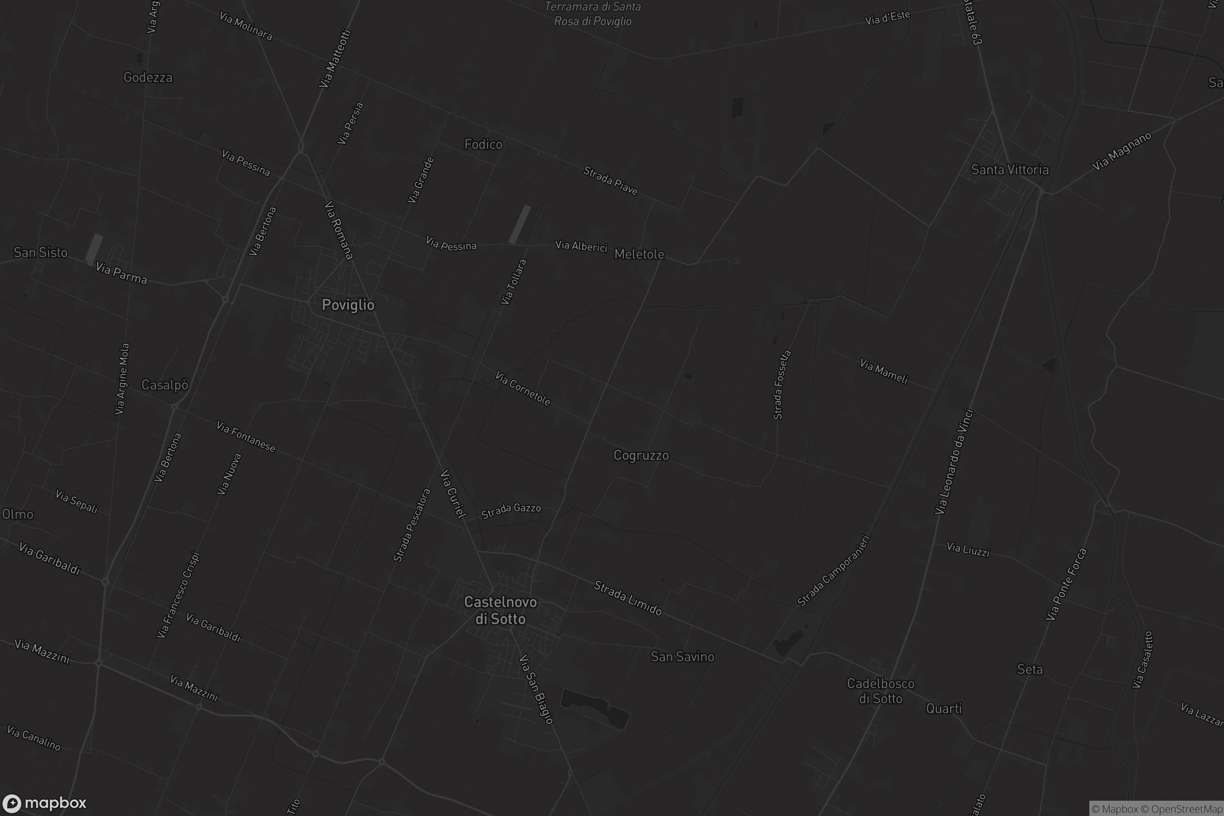 Mappa di Castelnovo di Sotto