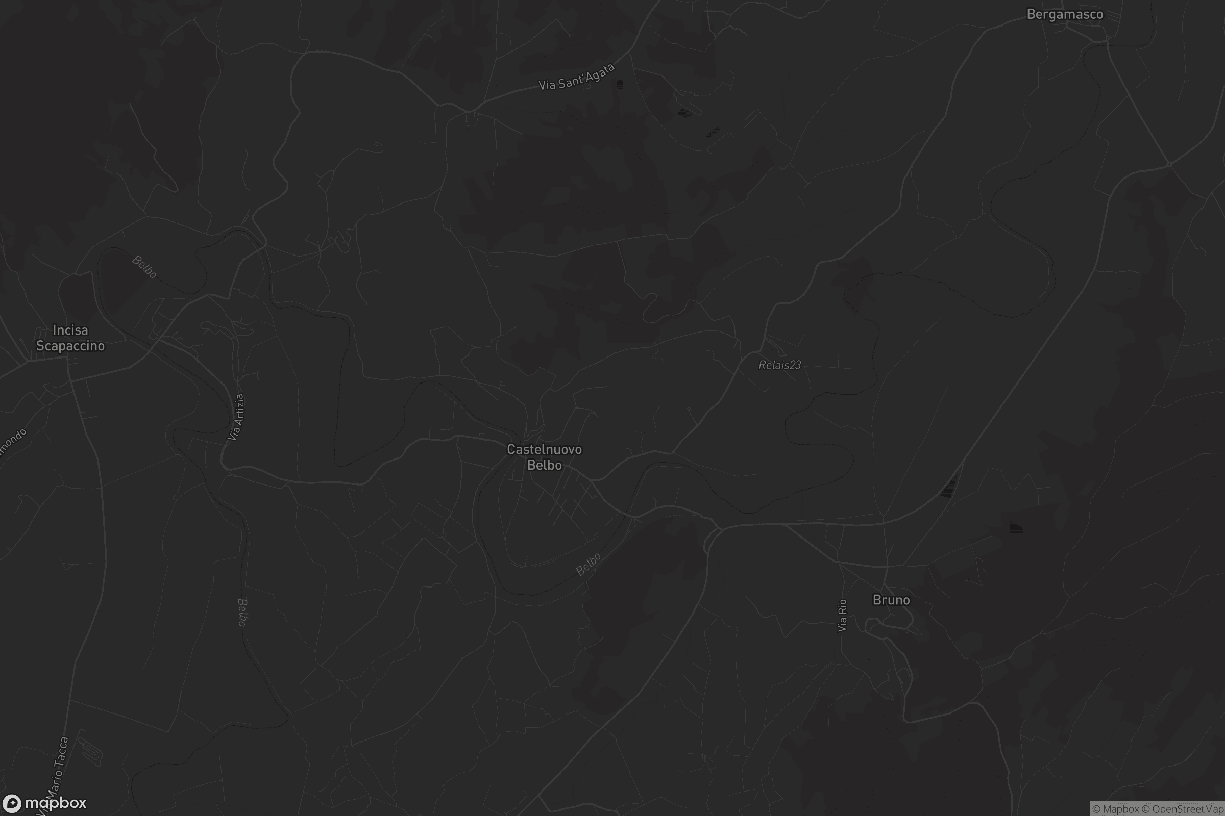 Mappa di Castelnuovo Belbo