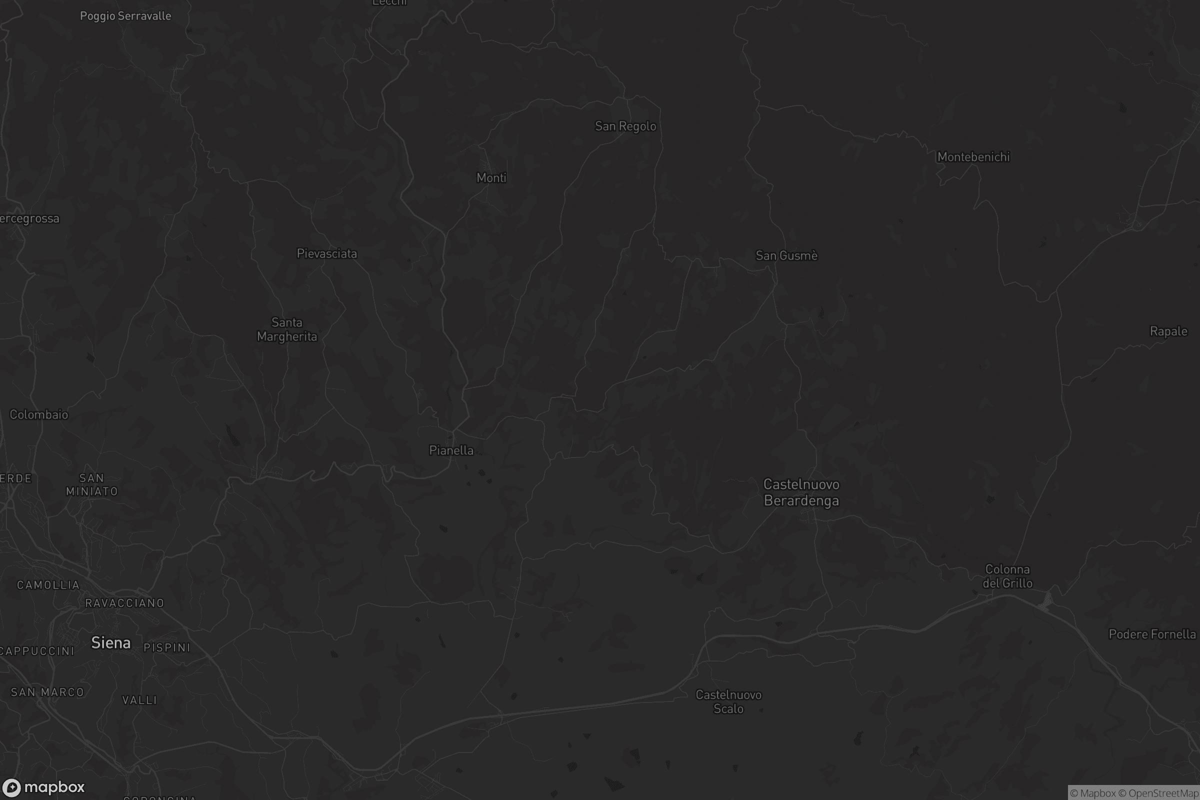 Mappa di Castelnuovo Berardenga