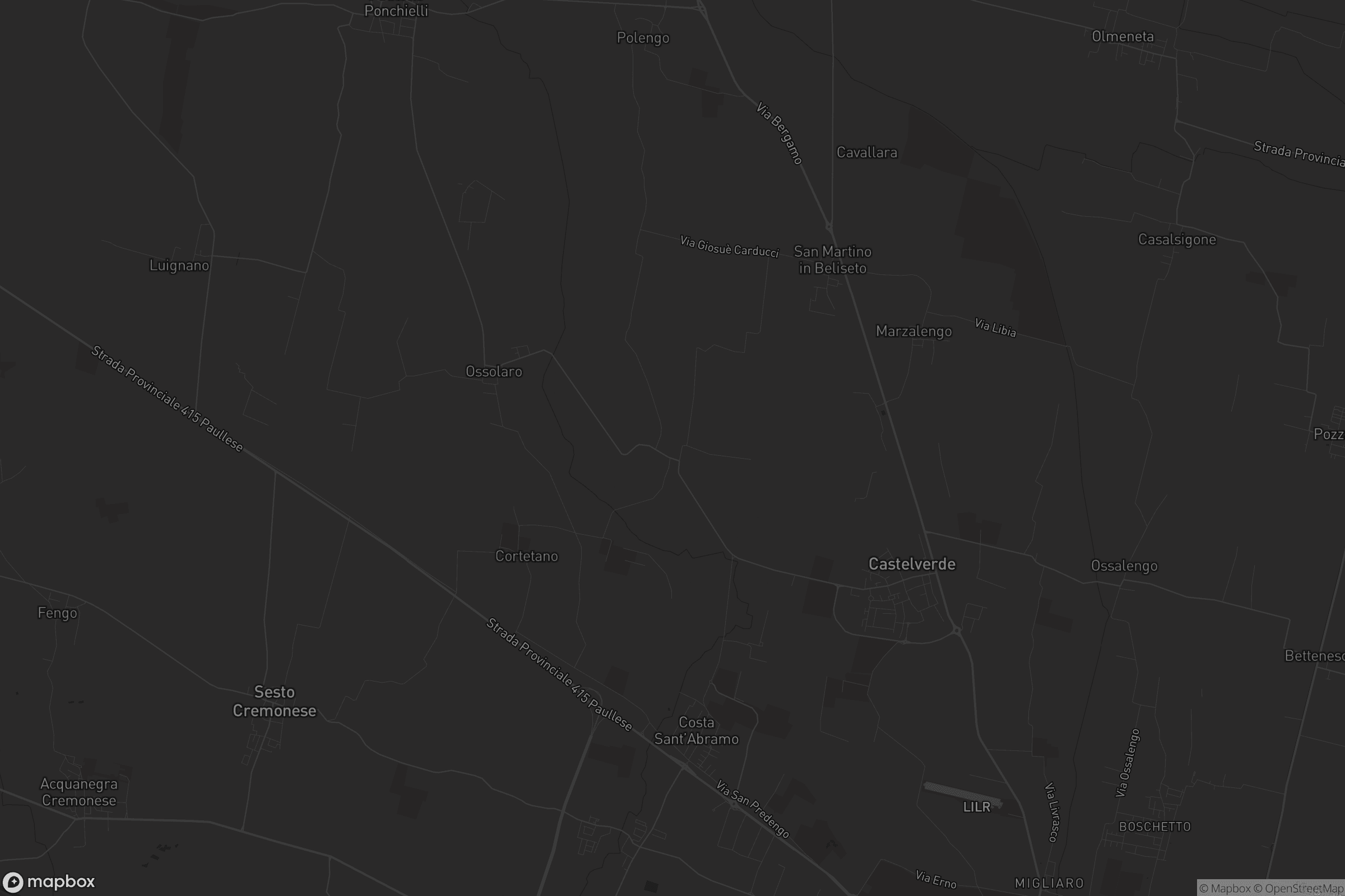 Mappa di Castelnuovo del Zappa