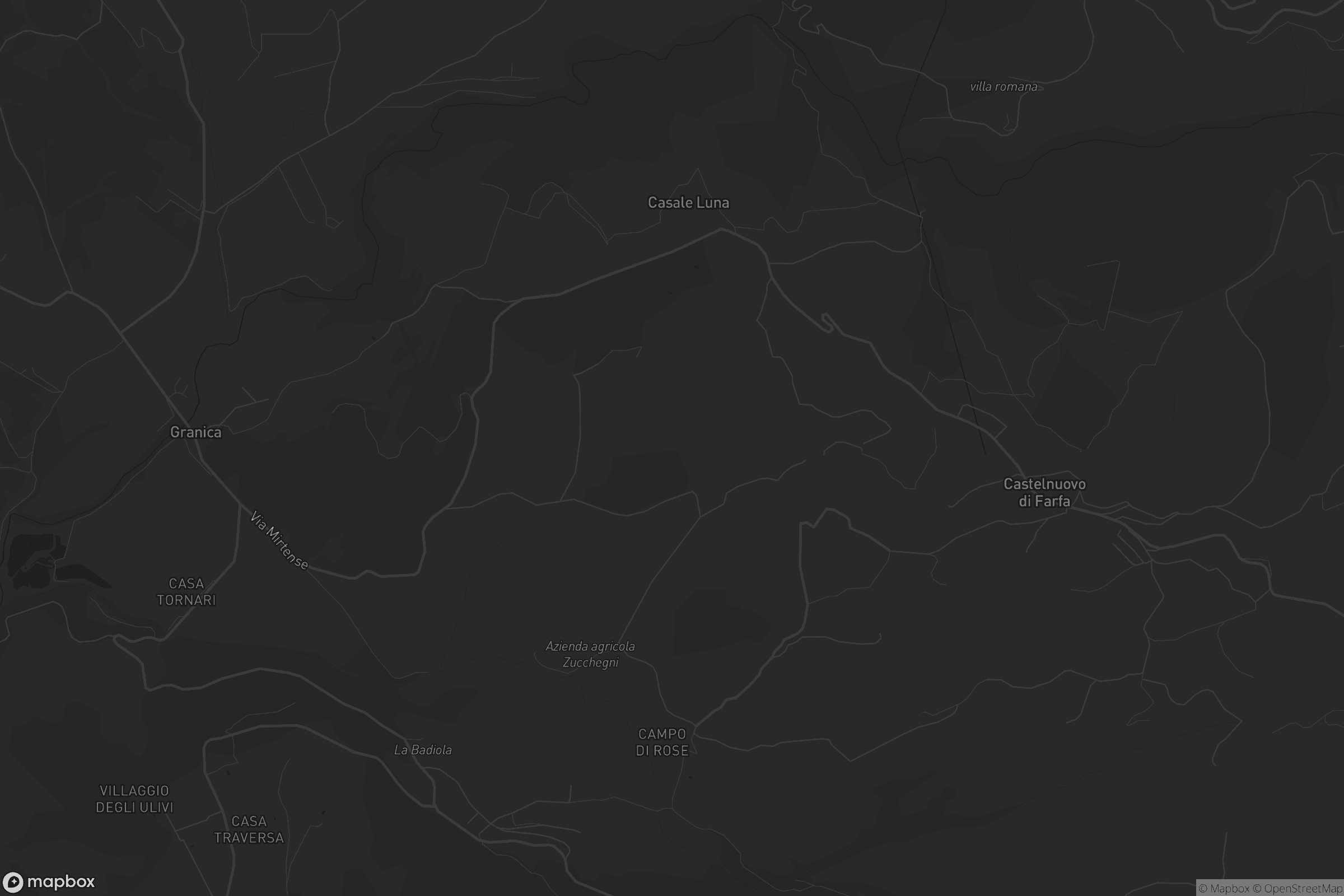 Mappa di Castelnuovo di Farfa