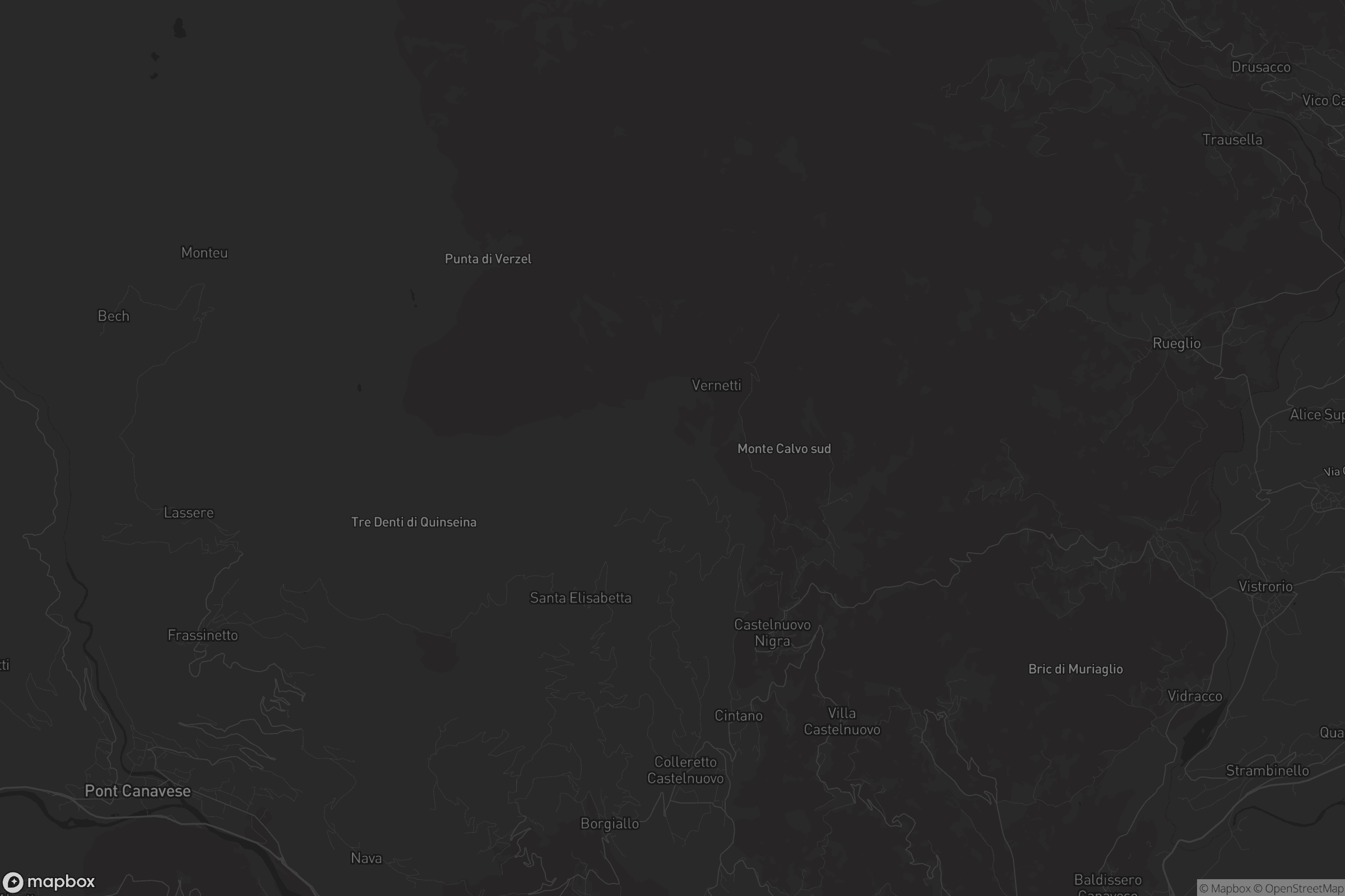 Mappa di Castelnuovo Nigra