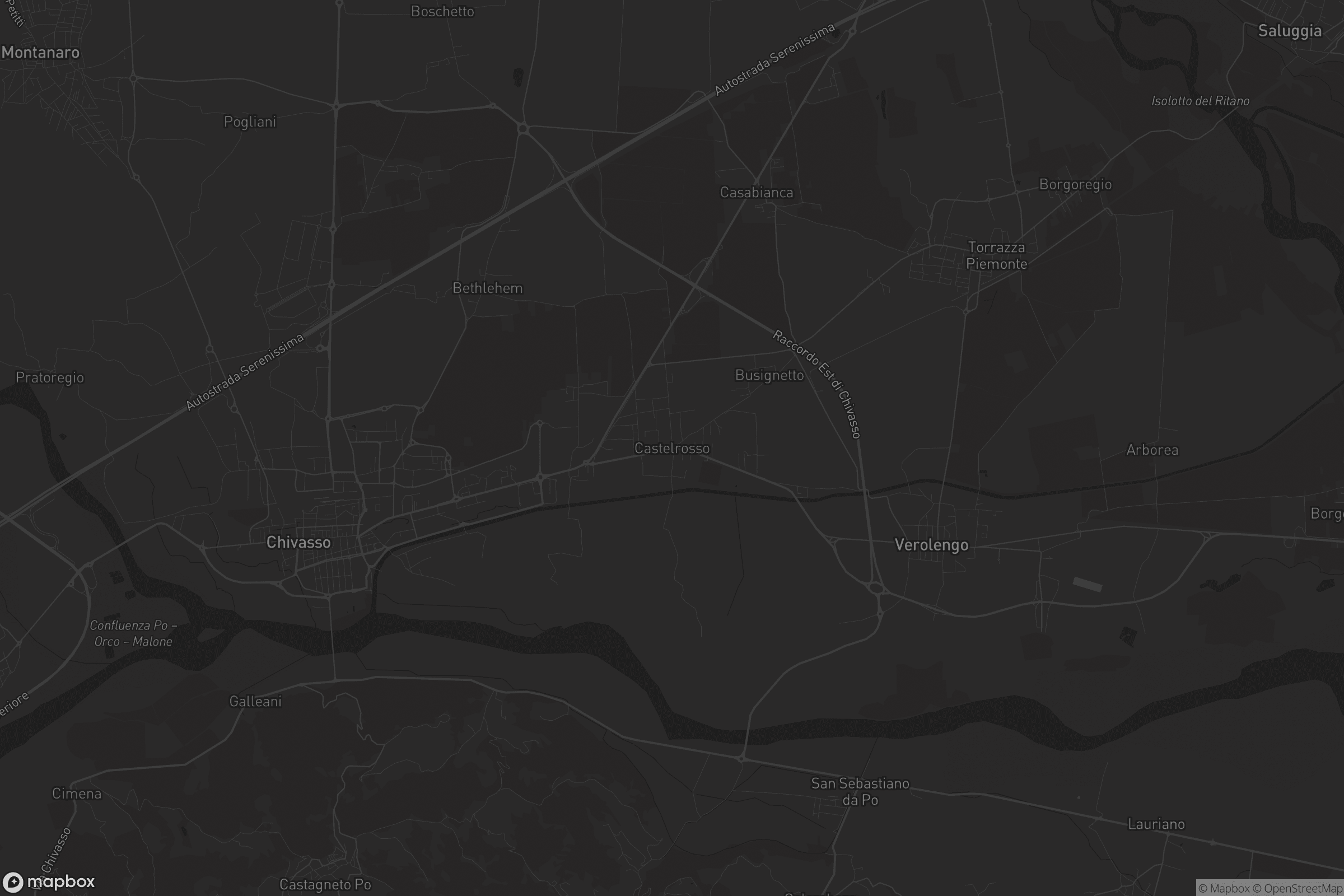 Mappa di Castelrosso