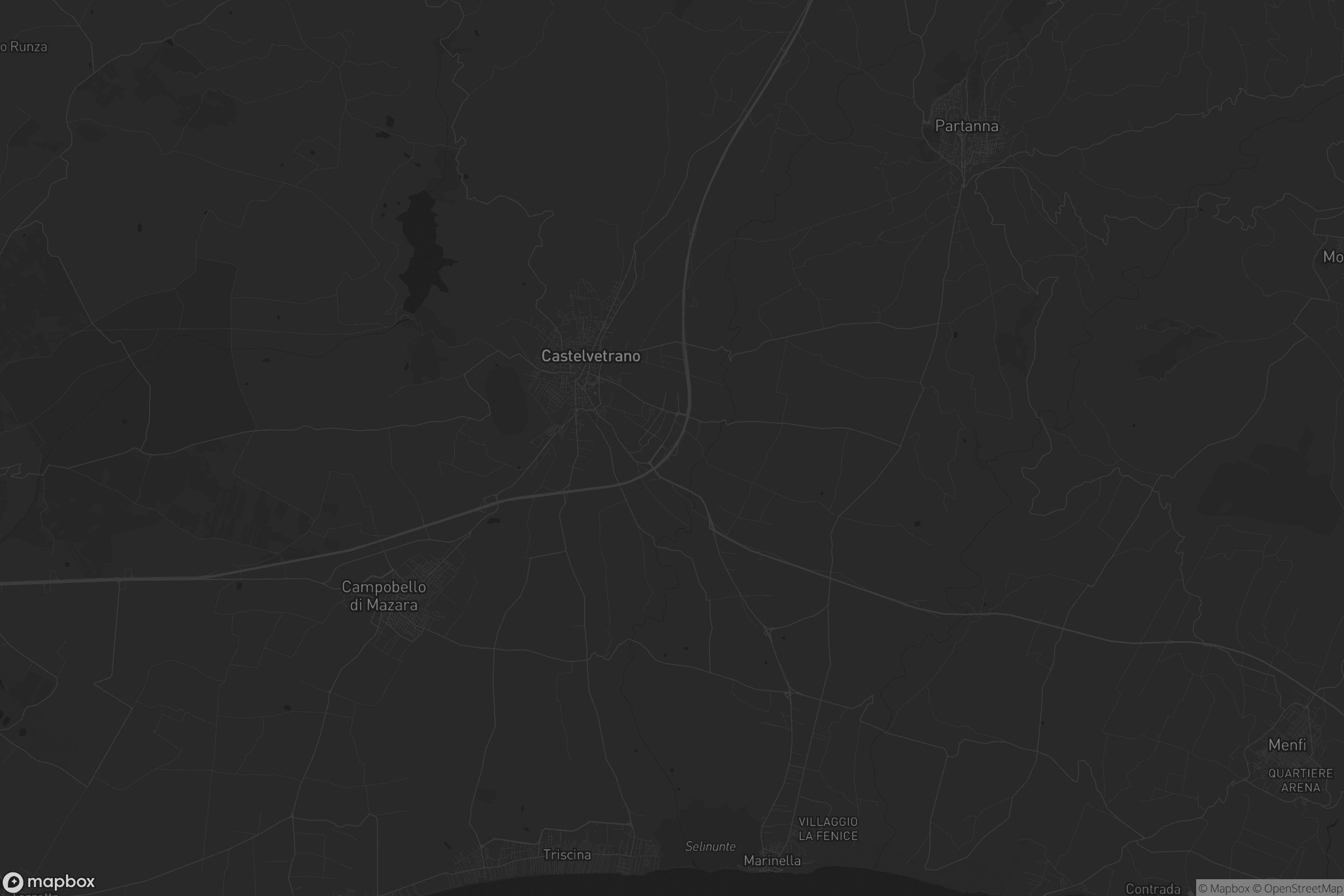 Mappa di Castelvetrano