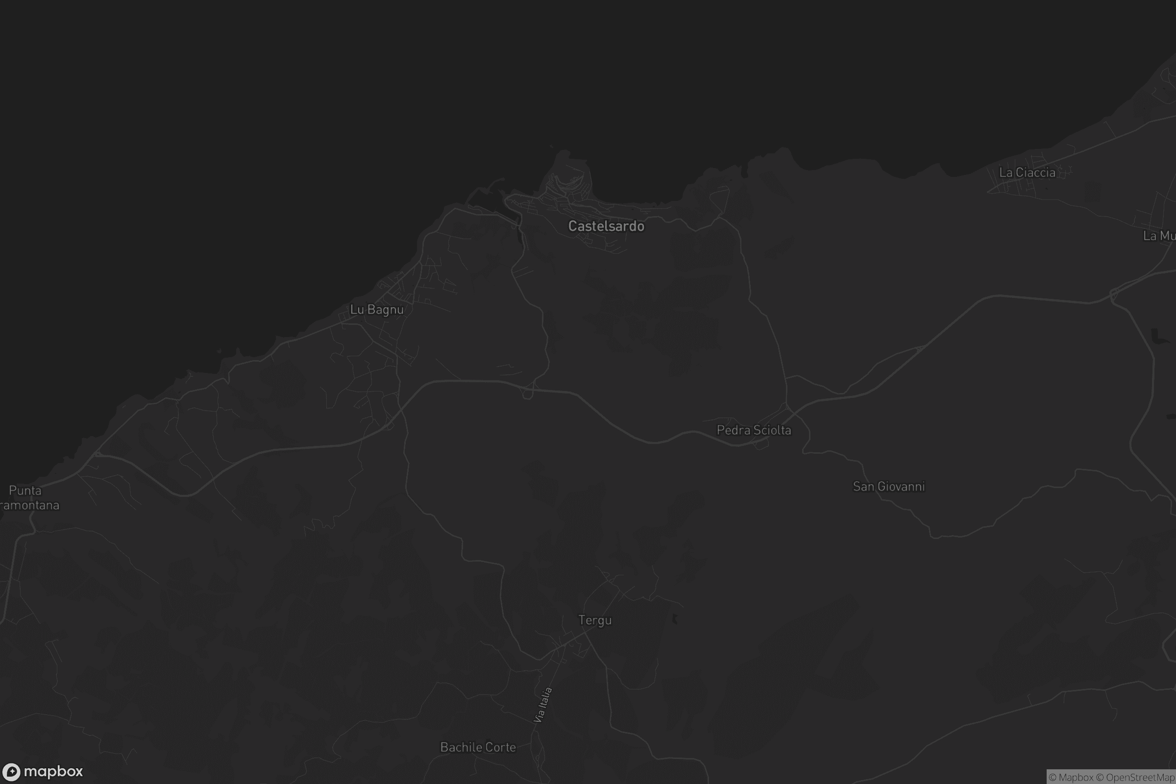 Mappa di Castheddu/Castelsardo