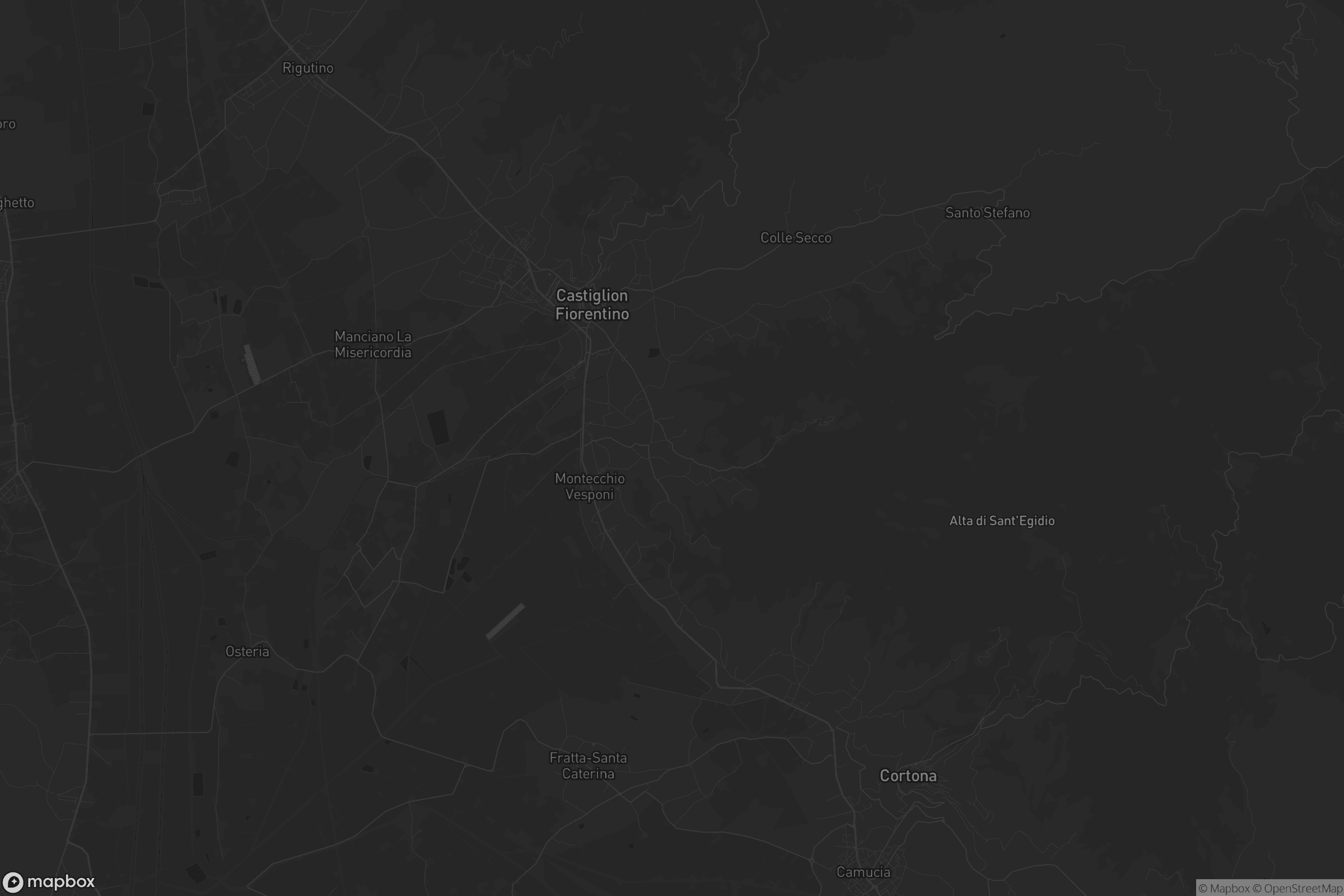 Mappa di Castiglion Fiorentino