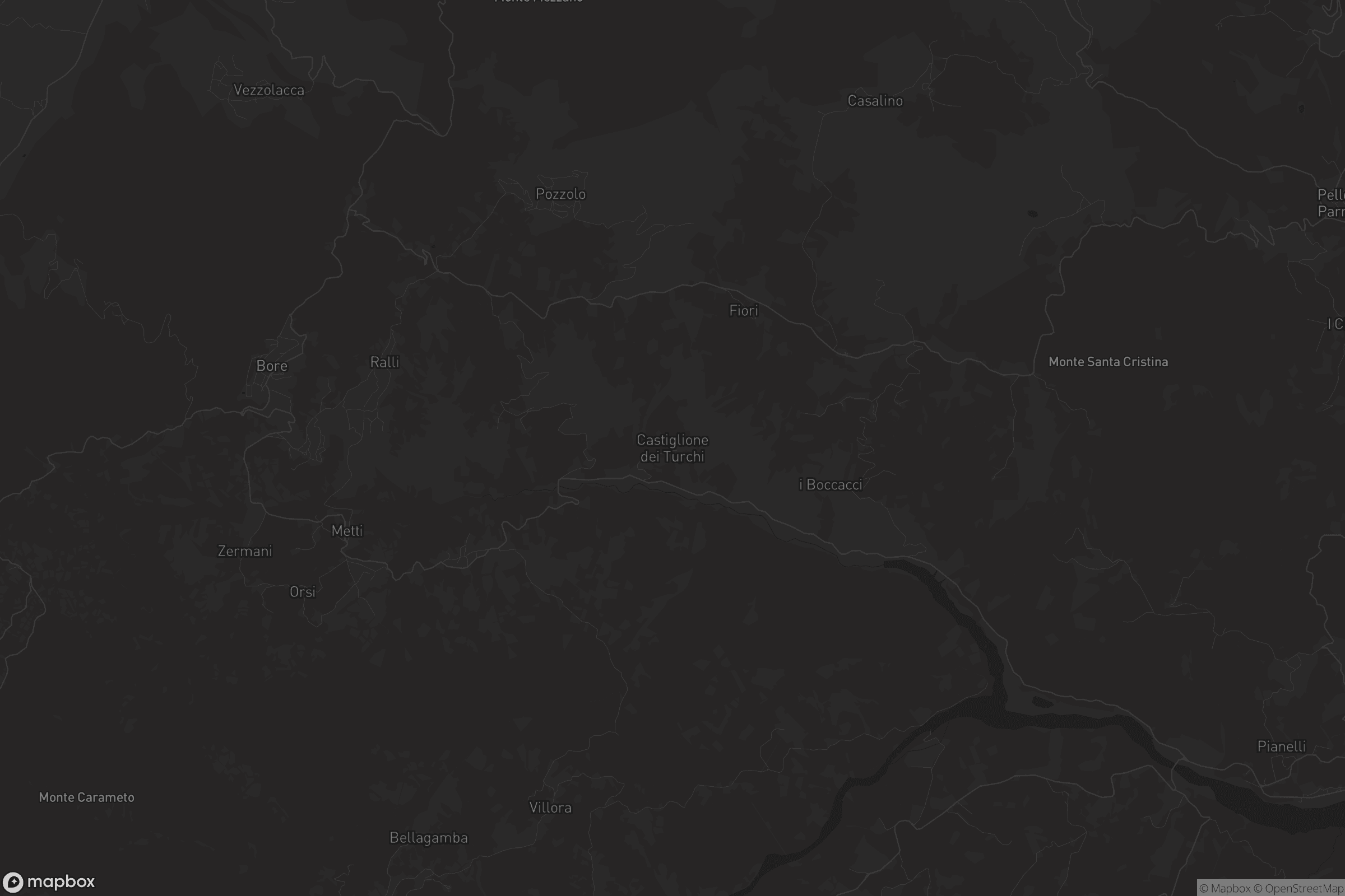 Mappa di Castiglione dei Turchi