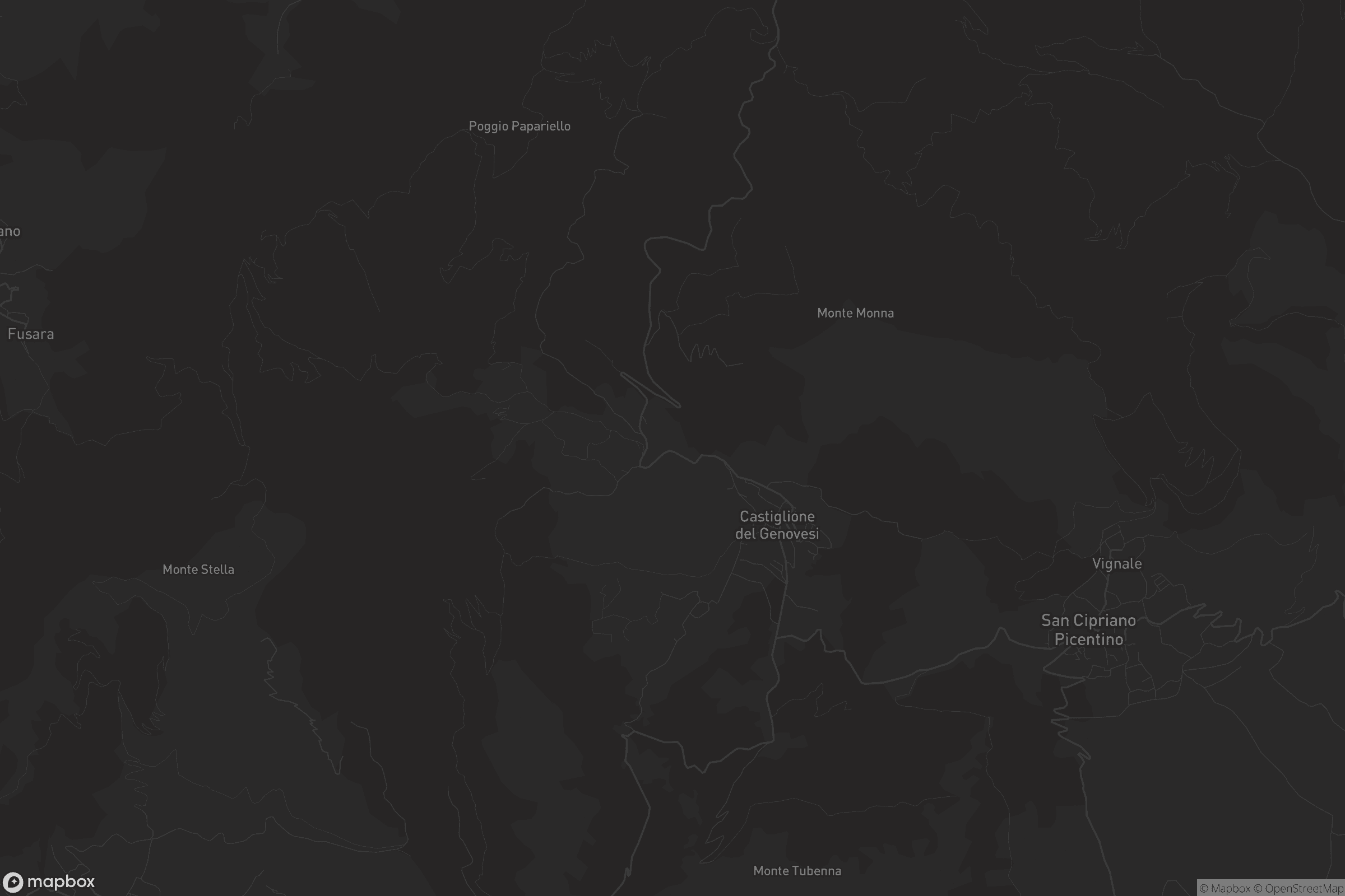 Mappa di Castiglione del Genovesi