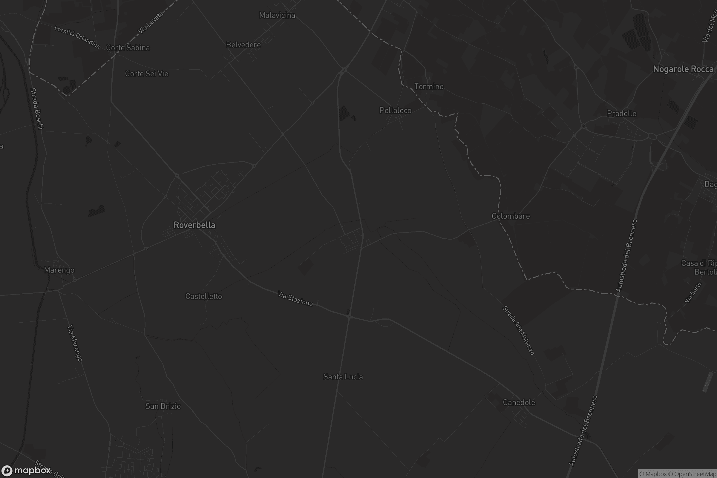 Mappa di Castiglione Mantovano