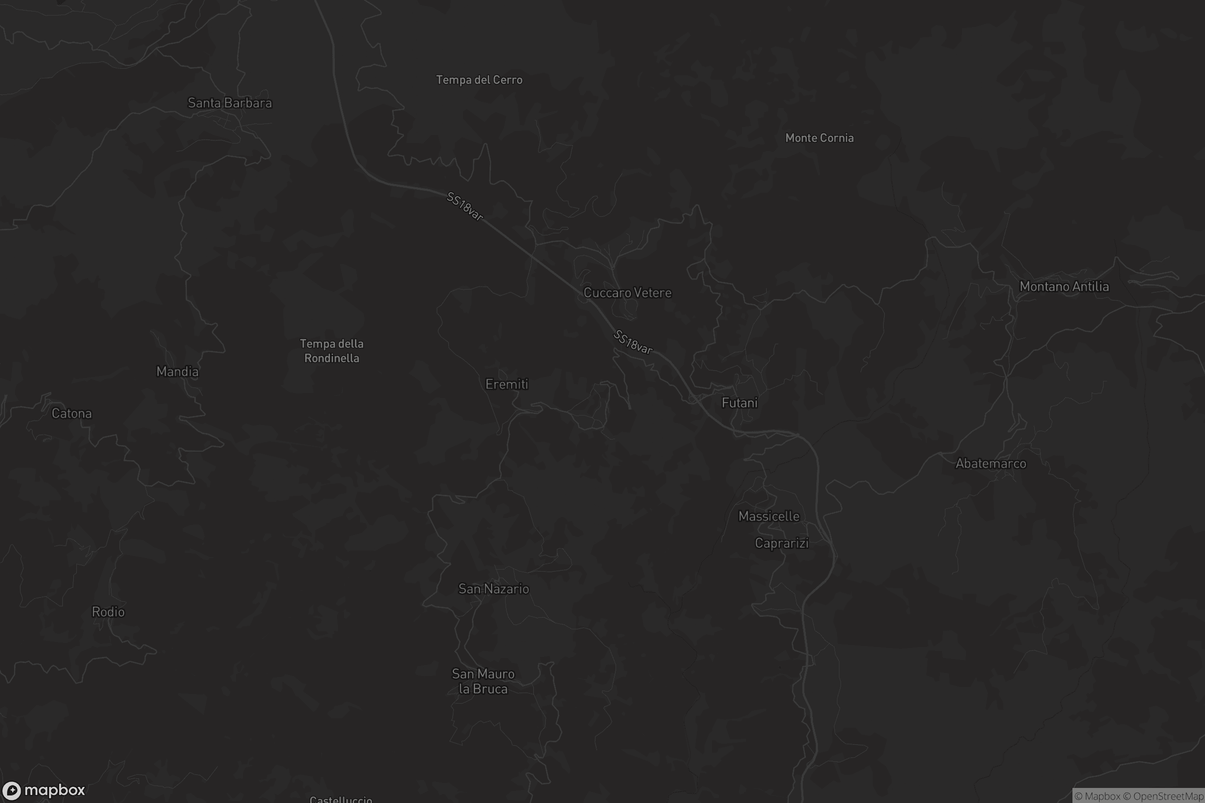 Mappa di Castinatelli