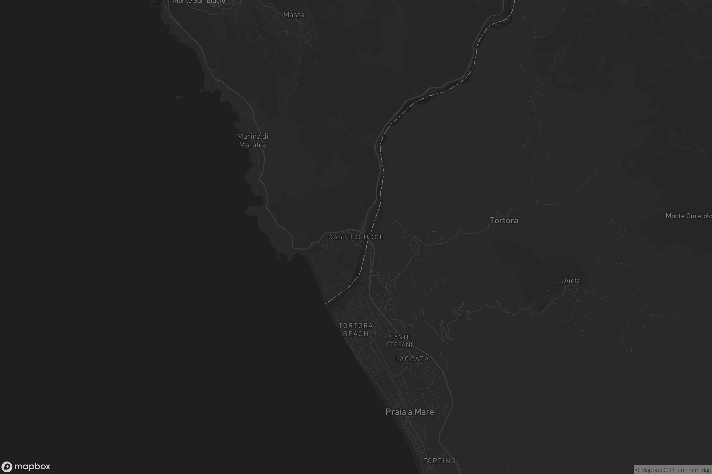 Mappa di Castrocucco