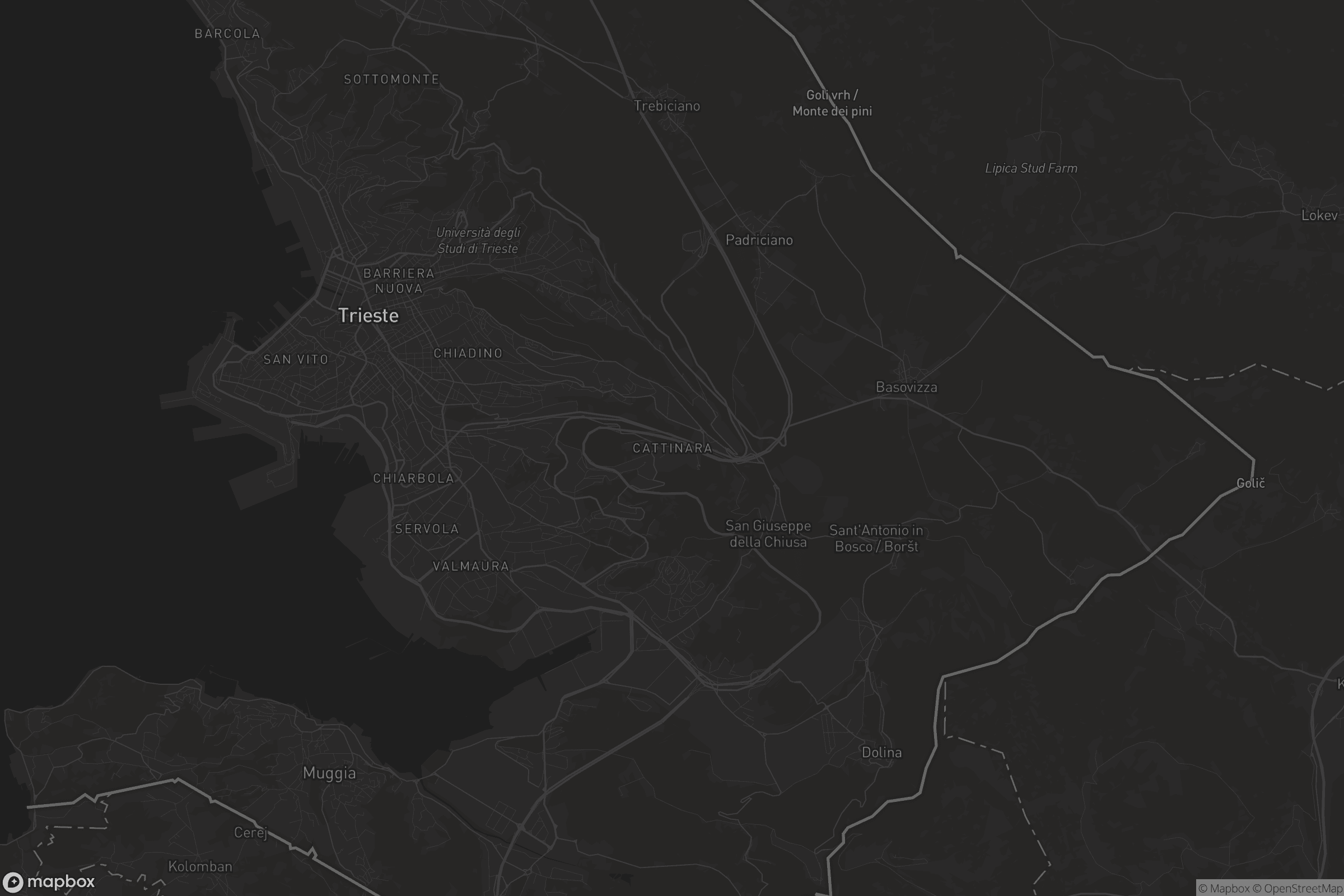 Mappa di Cattinara / Katinara