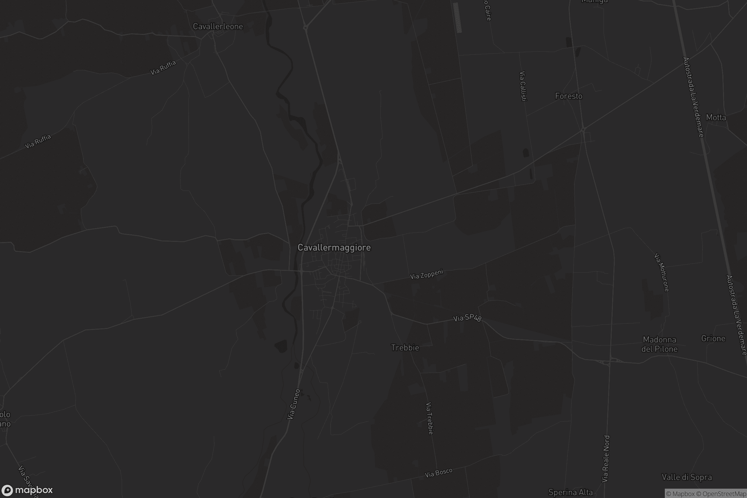 Mappa di Cavallermaggiore