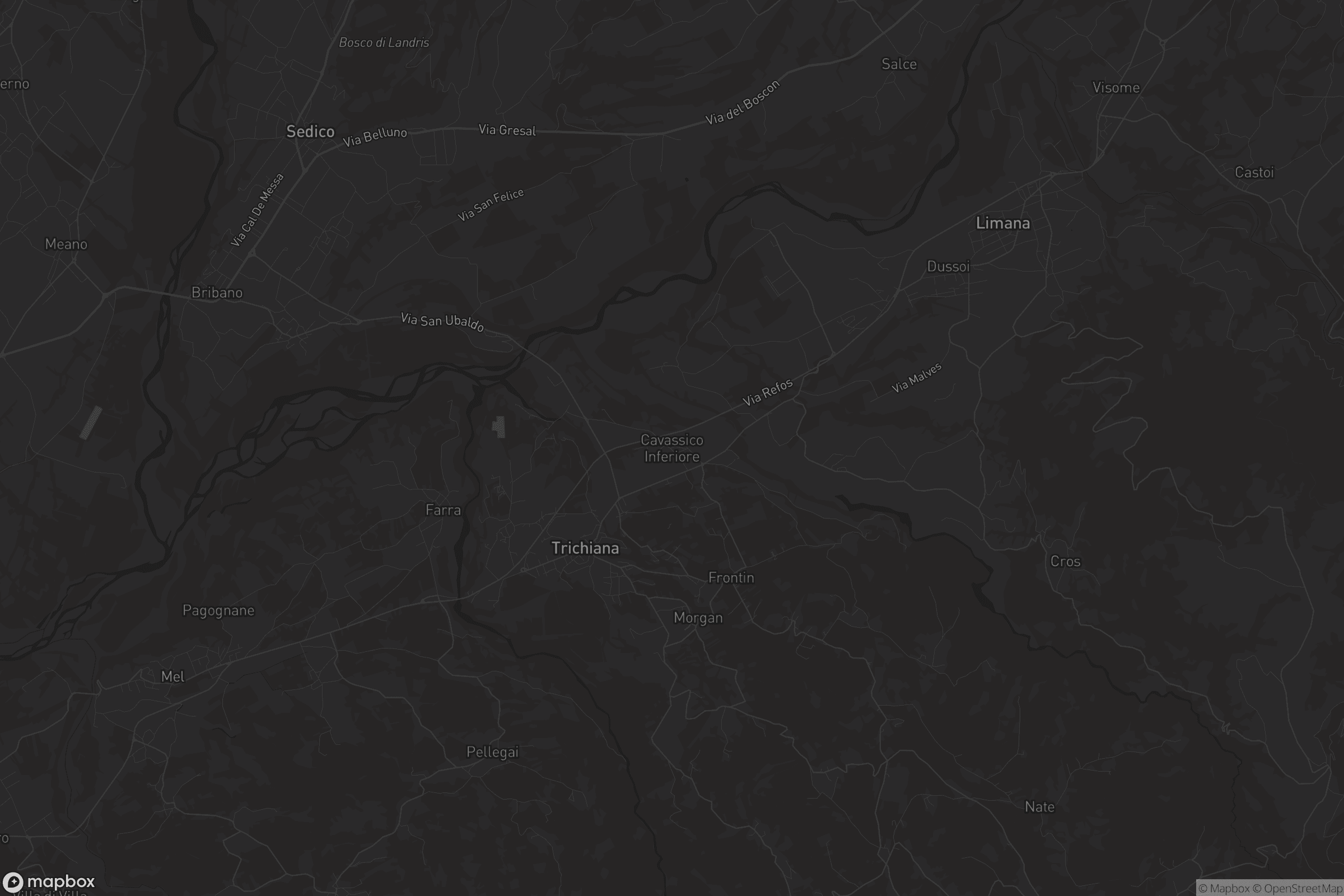 Mappa di Cavassico Inferiore