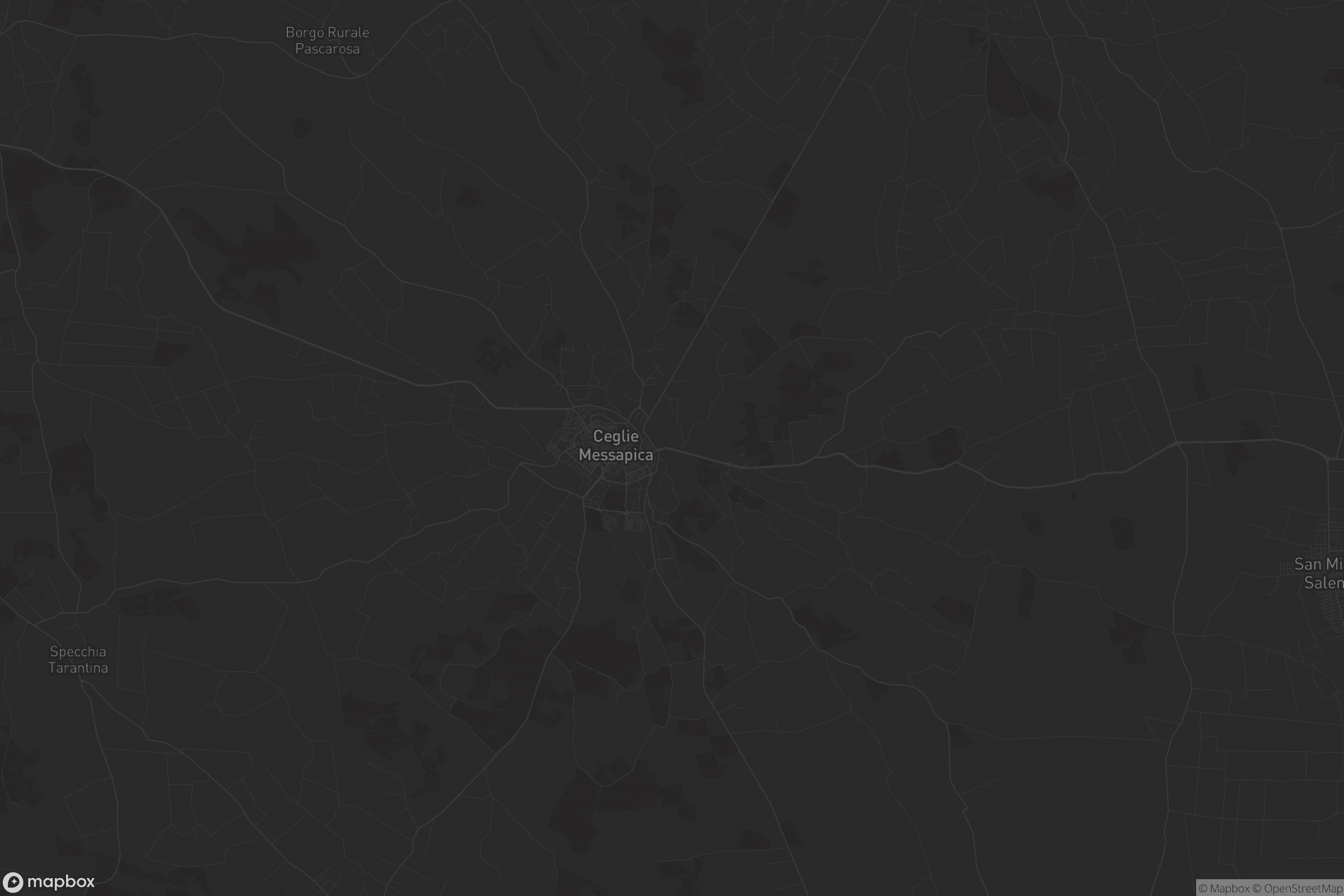 Mappa di Ceglie Messapica