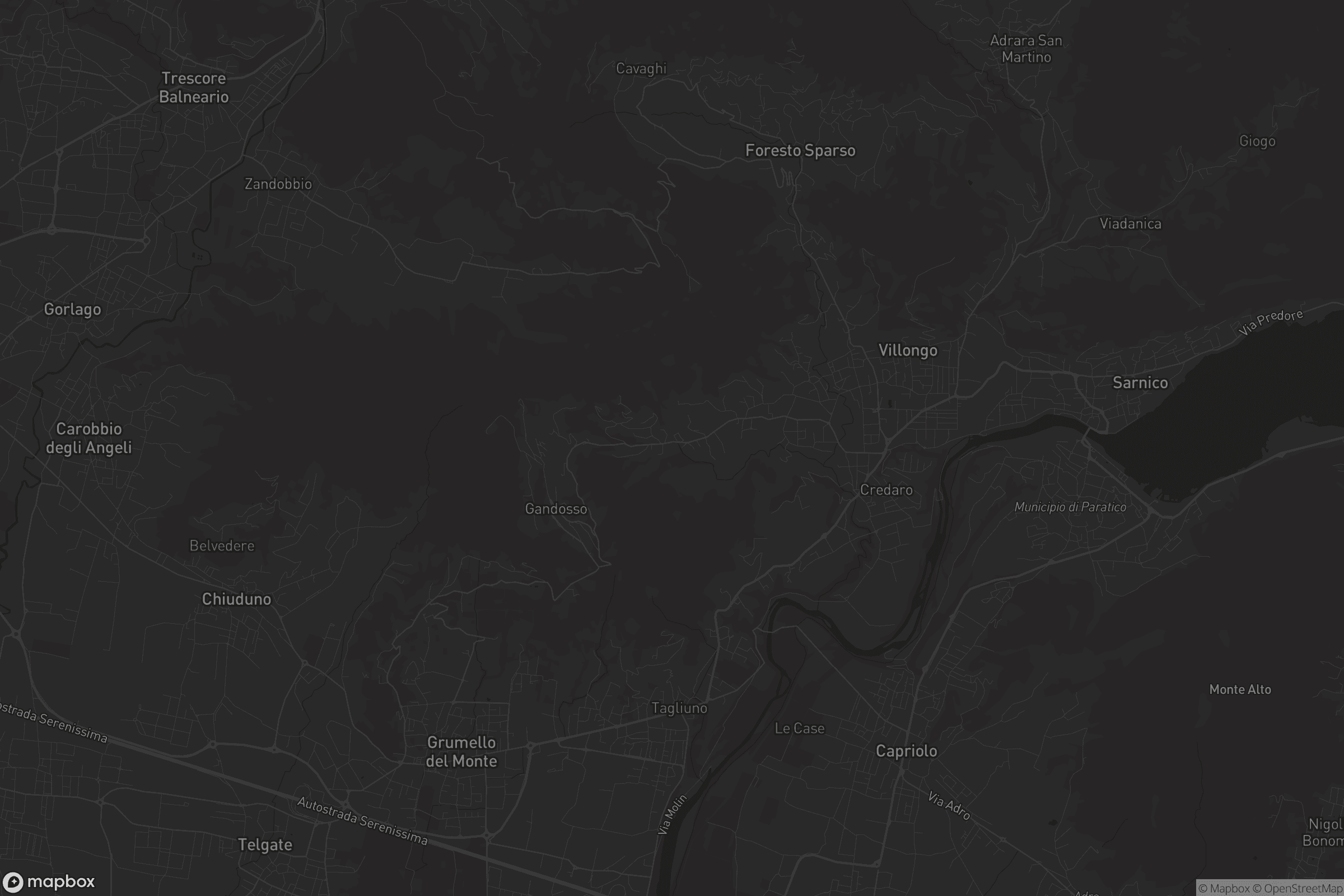 Mappa di Celatica Tolari