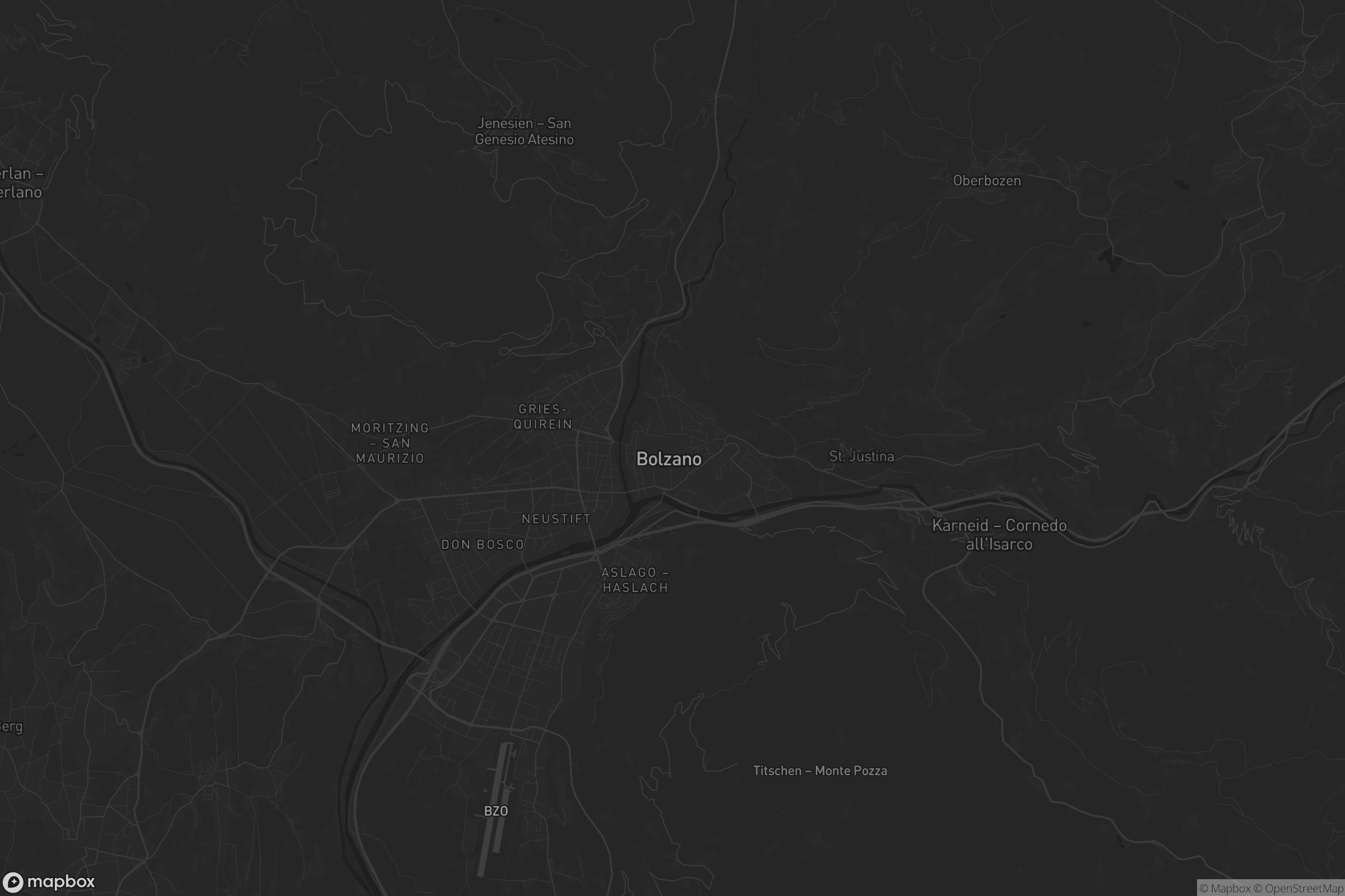 Mappa di Centro Storico - Altstadt